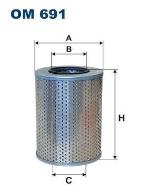 Filter, operating hydraulics