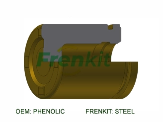 Piston, brake caliper