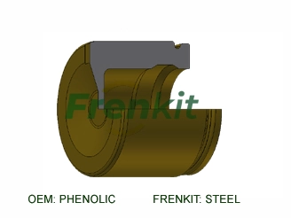 Piston, brake caliper