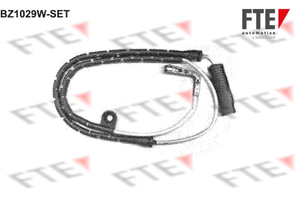 Warning Contact, brake pad wear