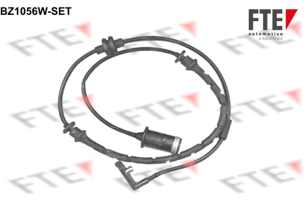 Warning Contact, brake pad wear