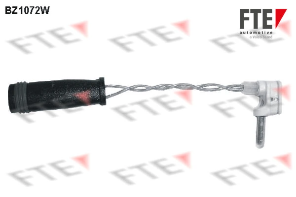 Warning Contact, brake pad wear