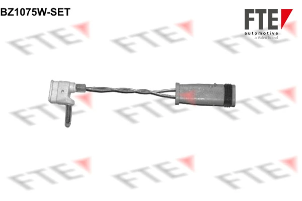 Warning Contact, brake pad wear