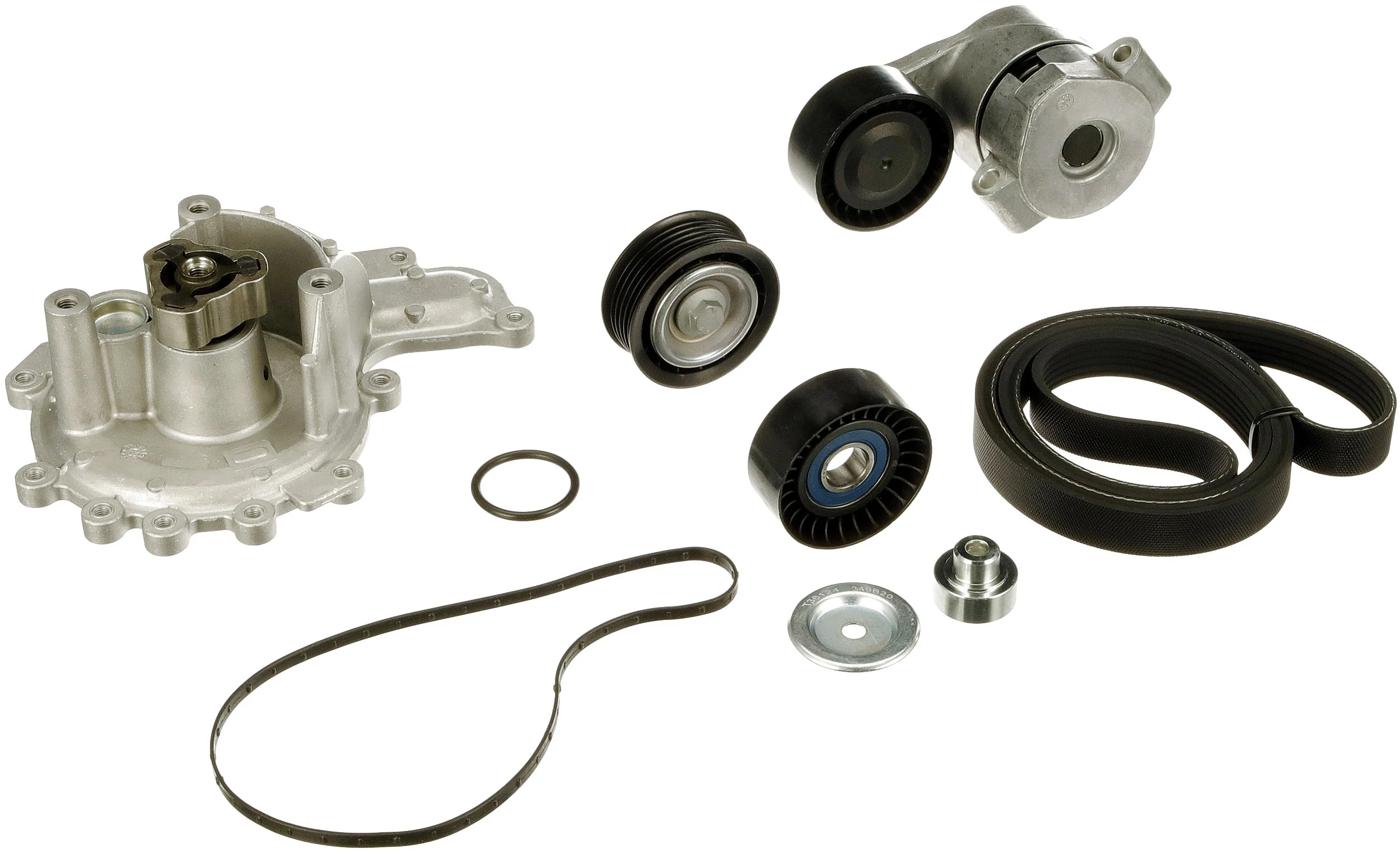 Water Pump + V-ribbed Belt Kit