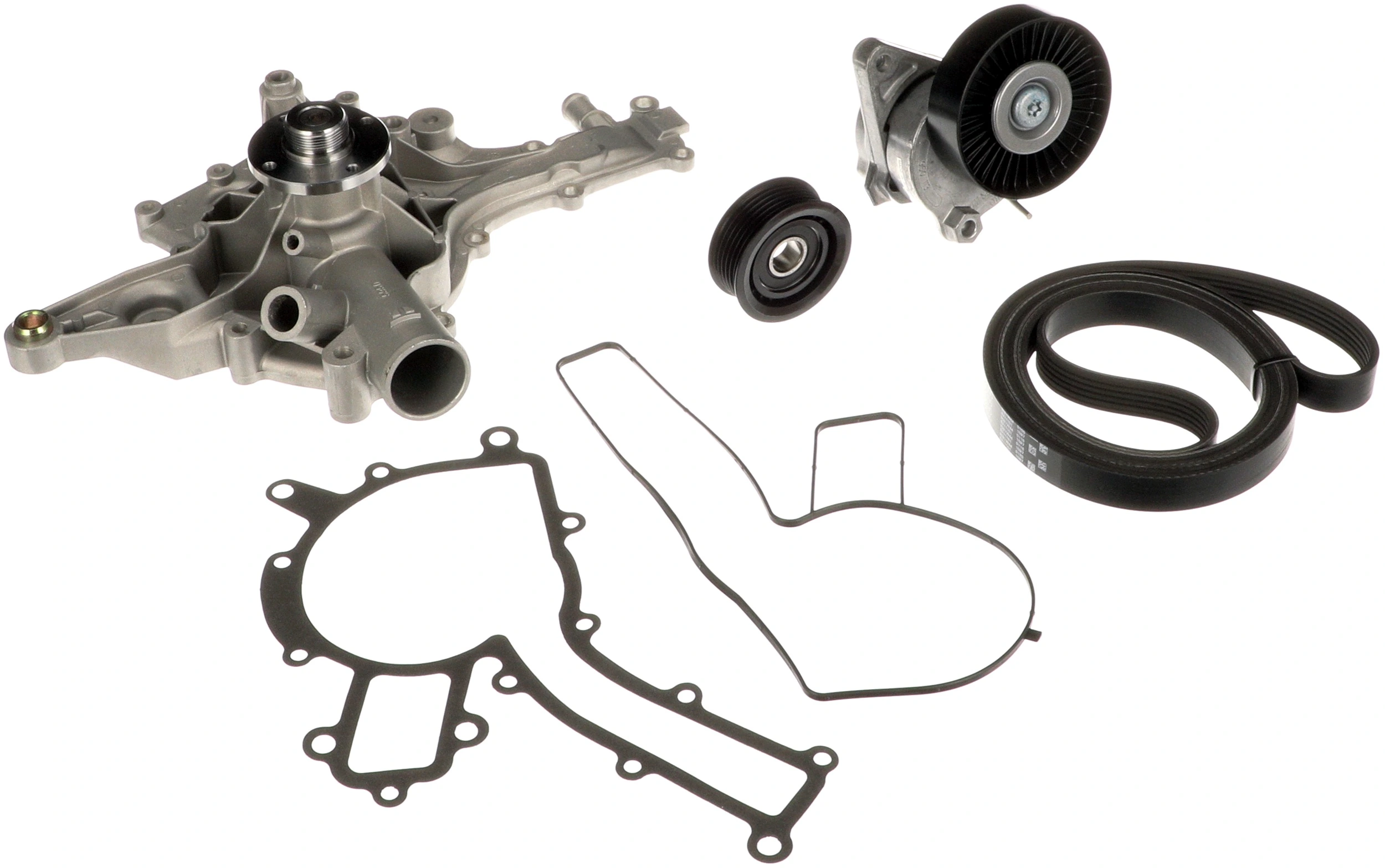 Water Pump + V-ribbed Belt Kit