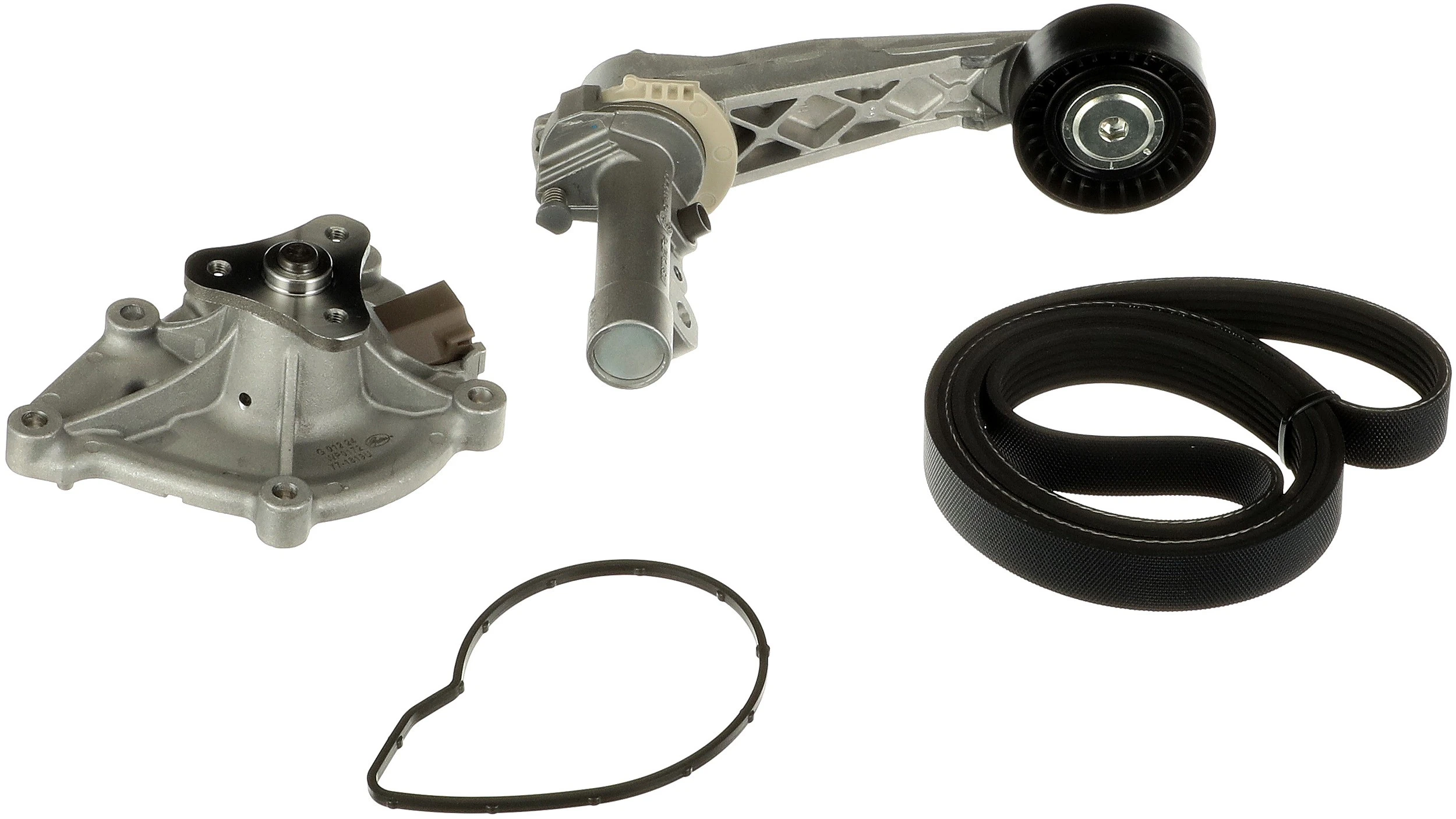 Water Pump + V-ribbed Belt Kit