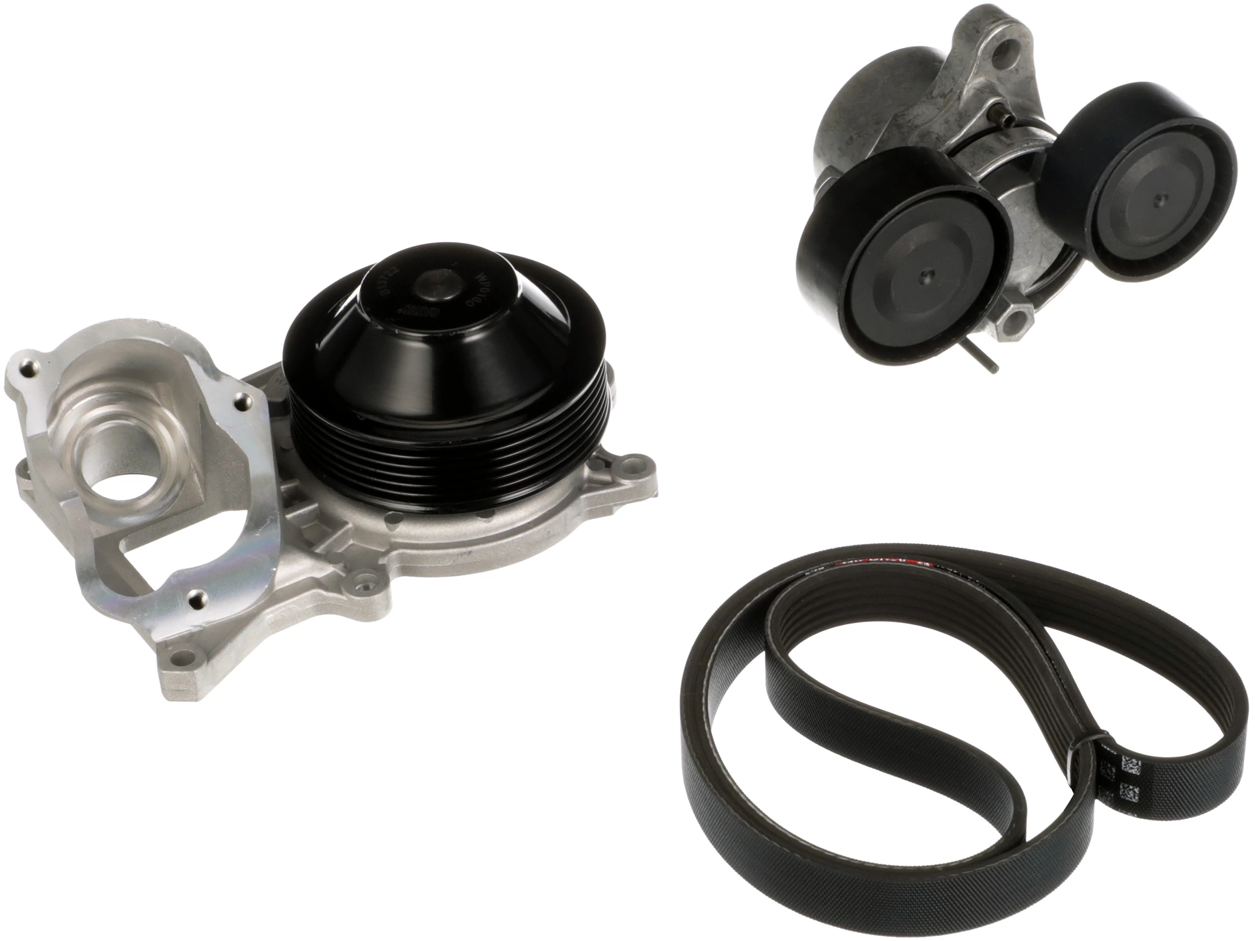 Water Pump + V-ribbed Belt Kit