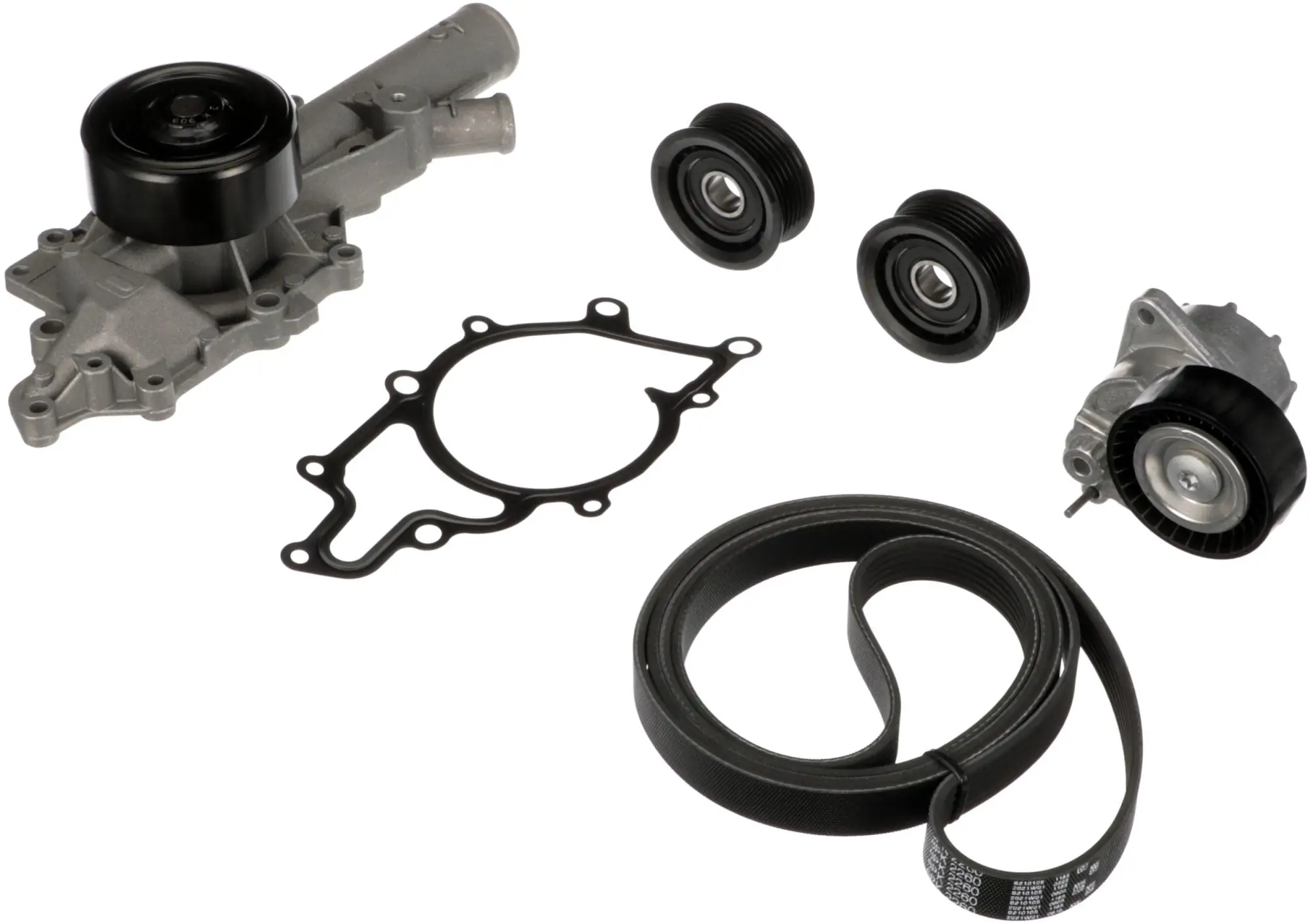 Water Pump + V-ribbed Belt Kit