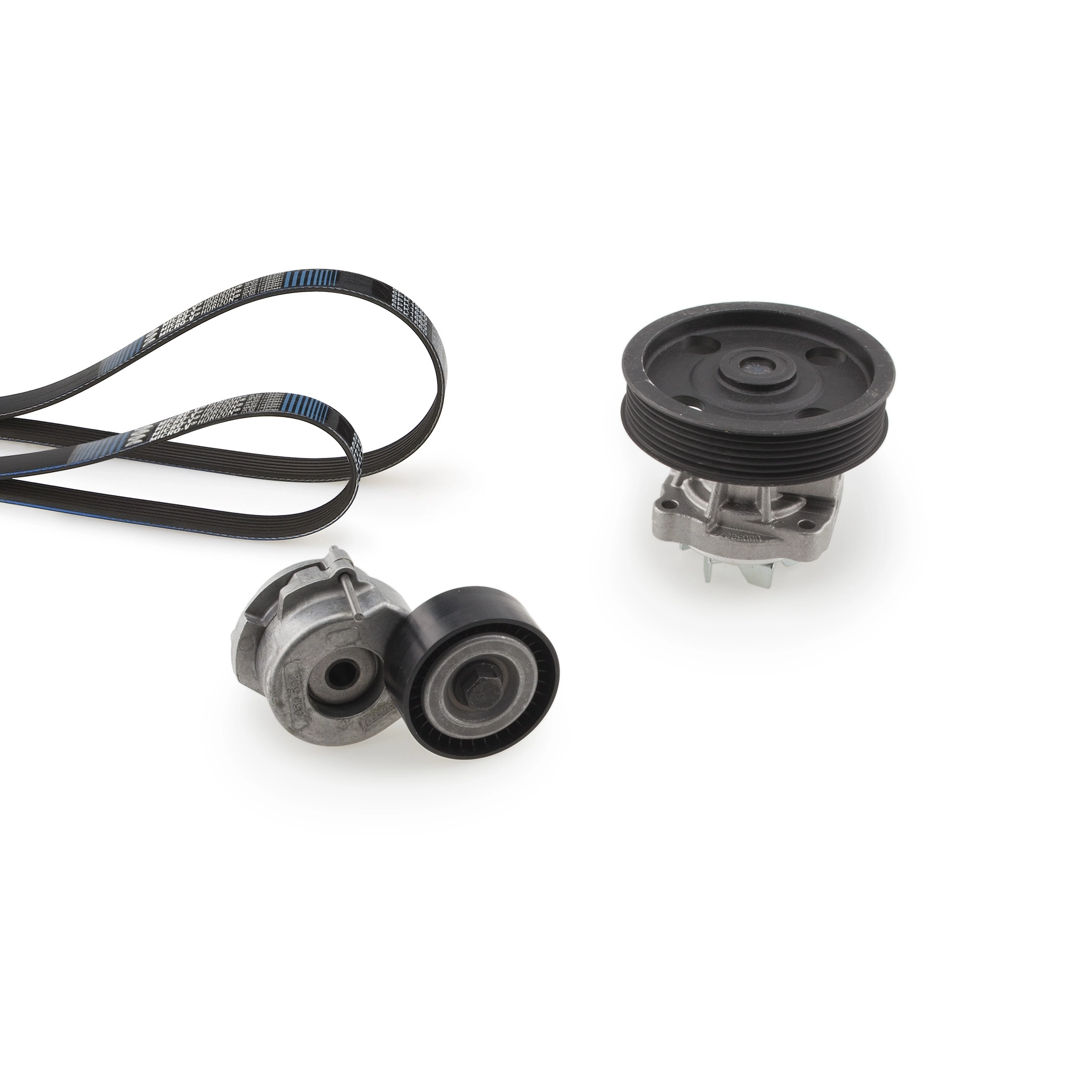 Water Pump + V-ribbed Belt Kit