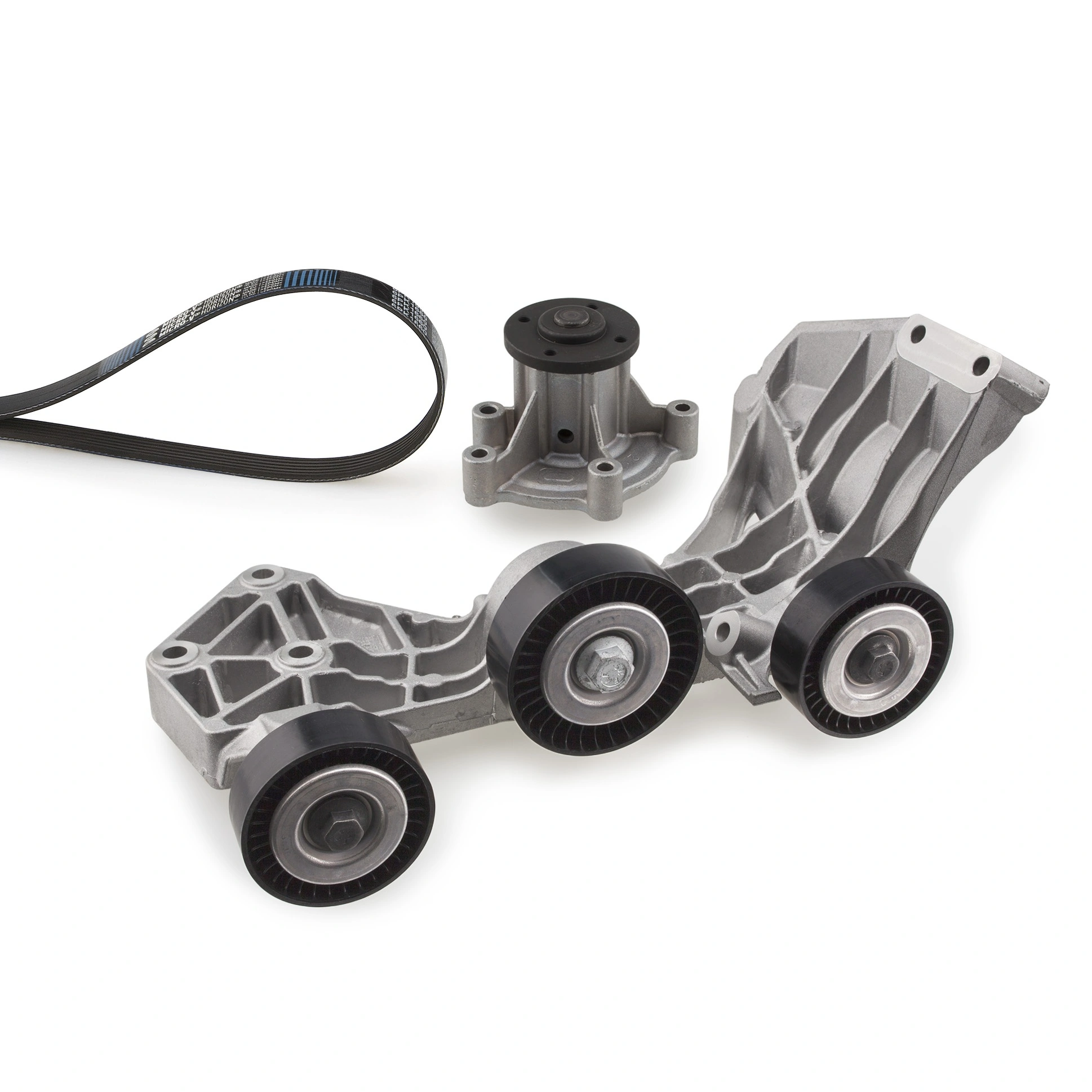 Water Pump + V-ribbed Belt Kit