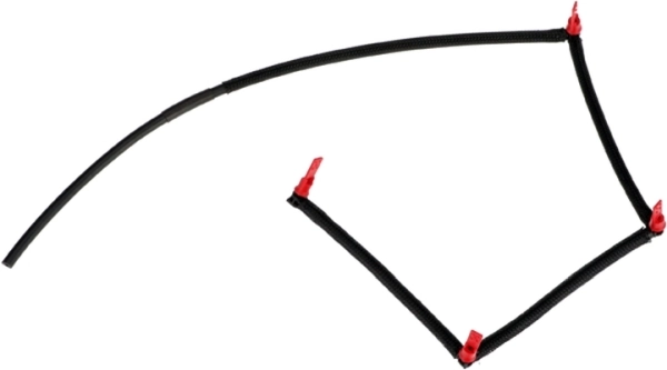 Hose, fuel overflow