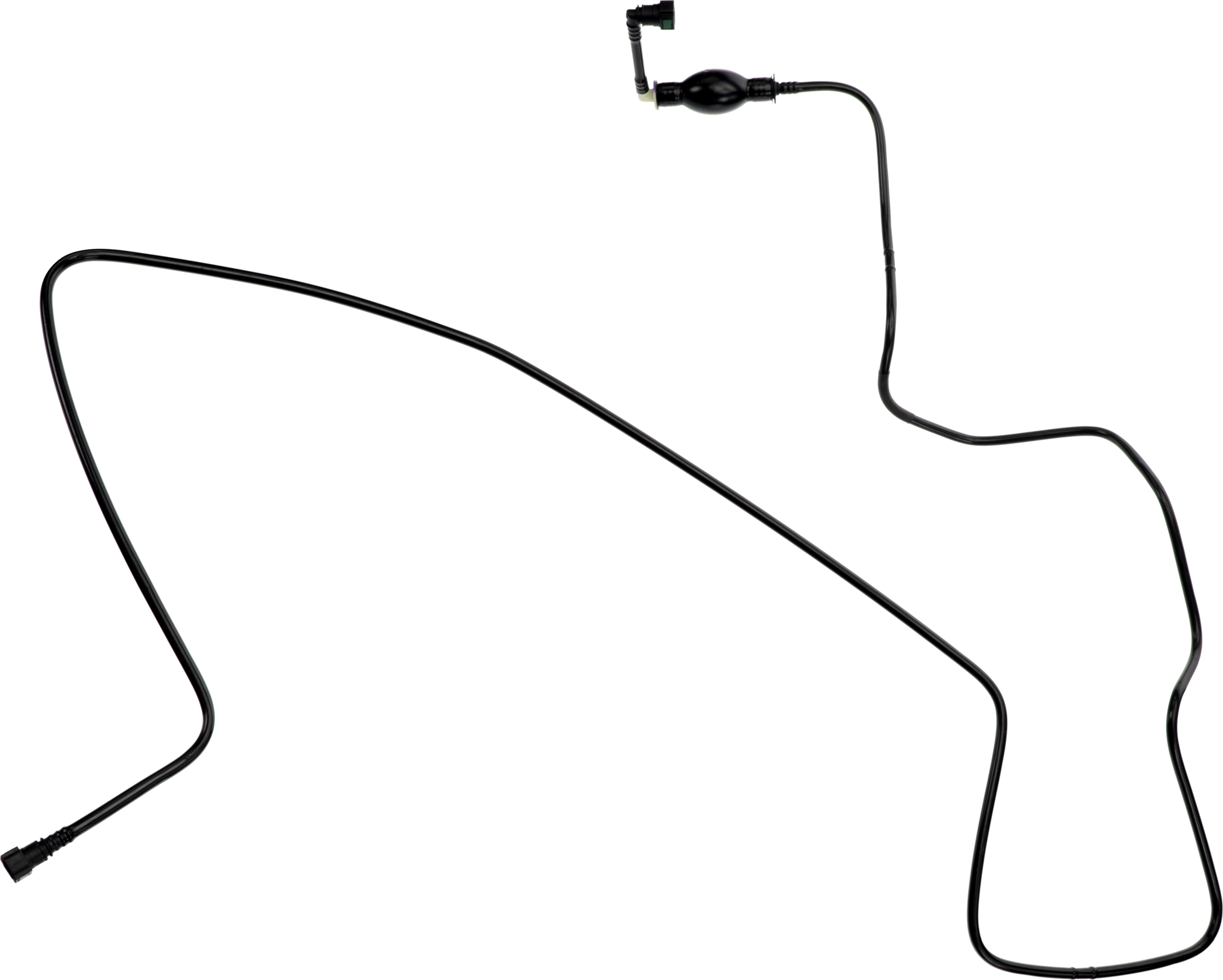 Hose, fuel overflow