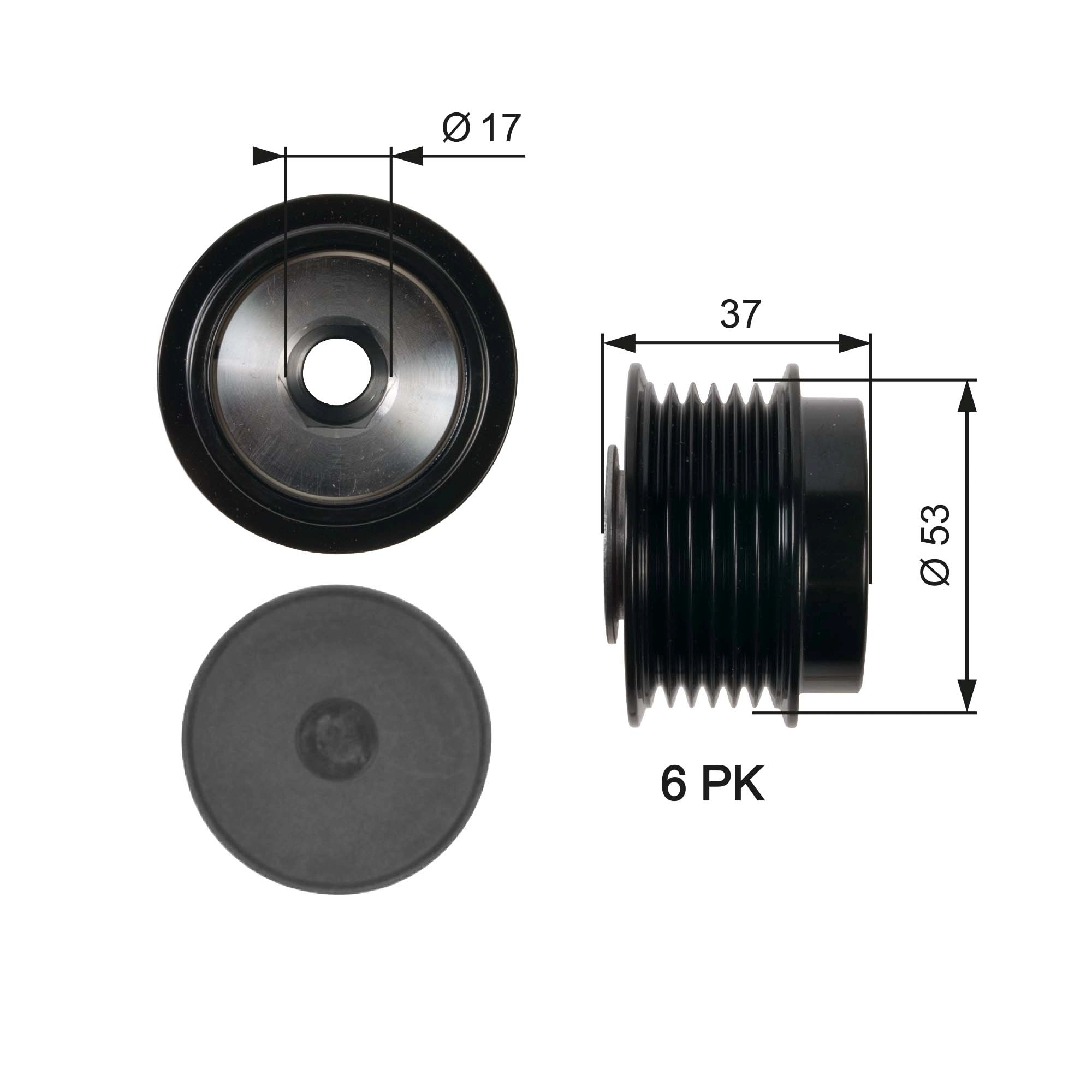 Alternator Freewheel Clutch