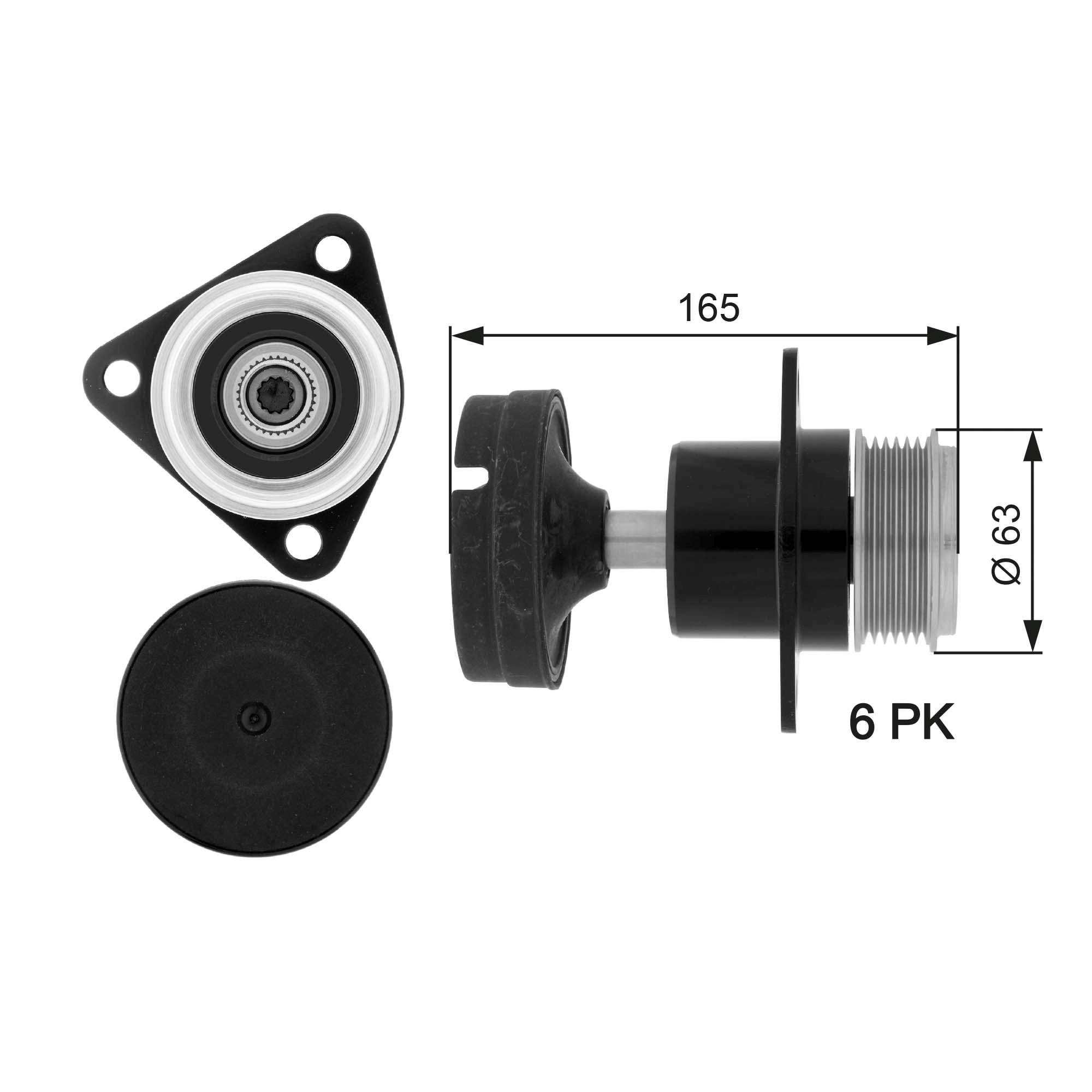 Alternator Freewheel Clutch