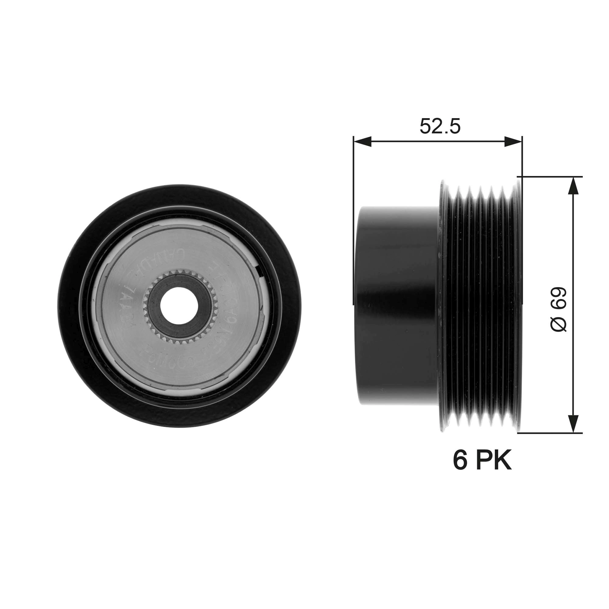 Alternator Freewheel Clutch