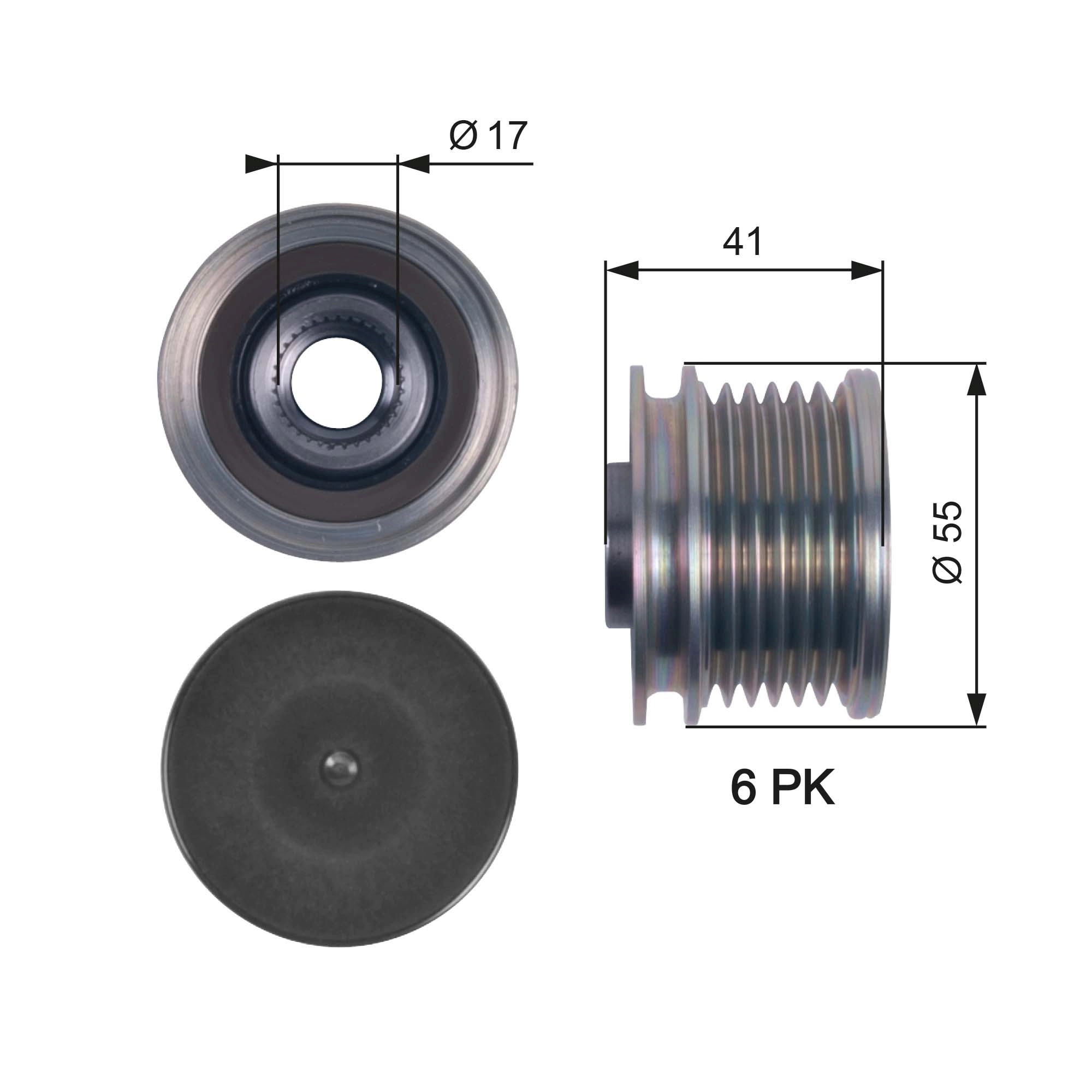 Alternator Freewheel Clutch