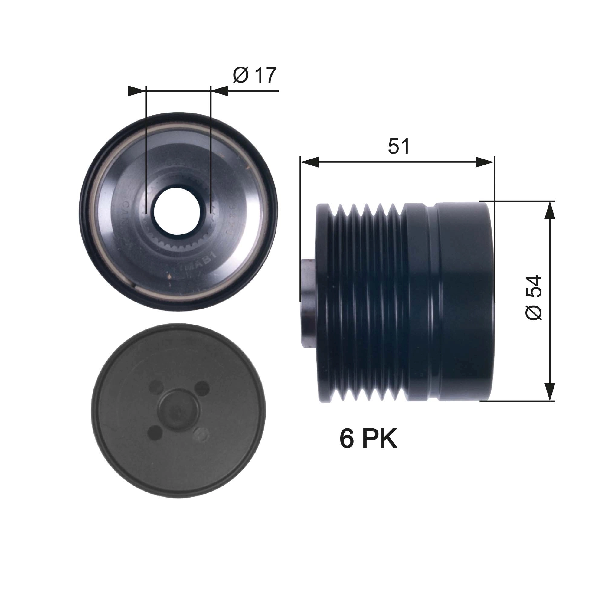 Alternator Freewheel Clutch