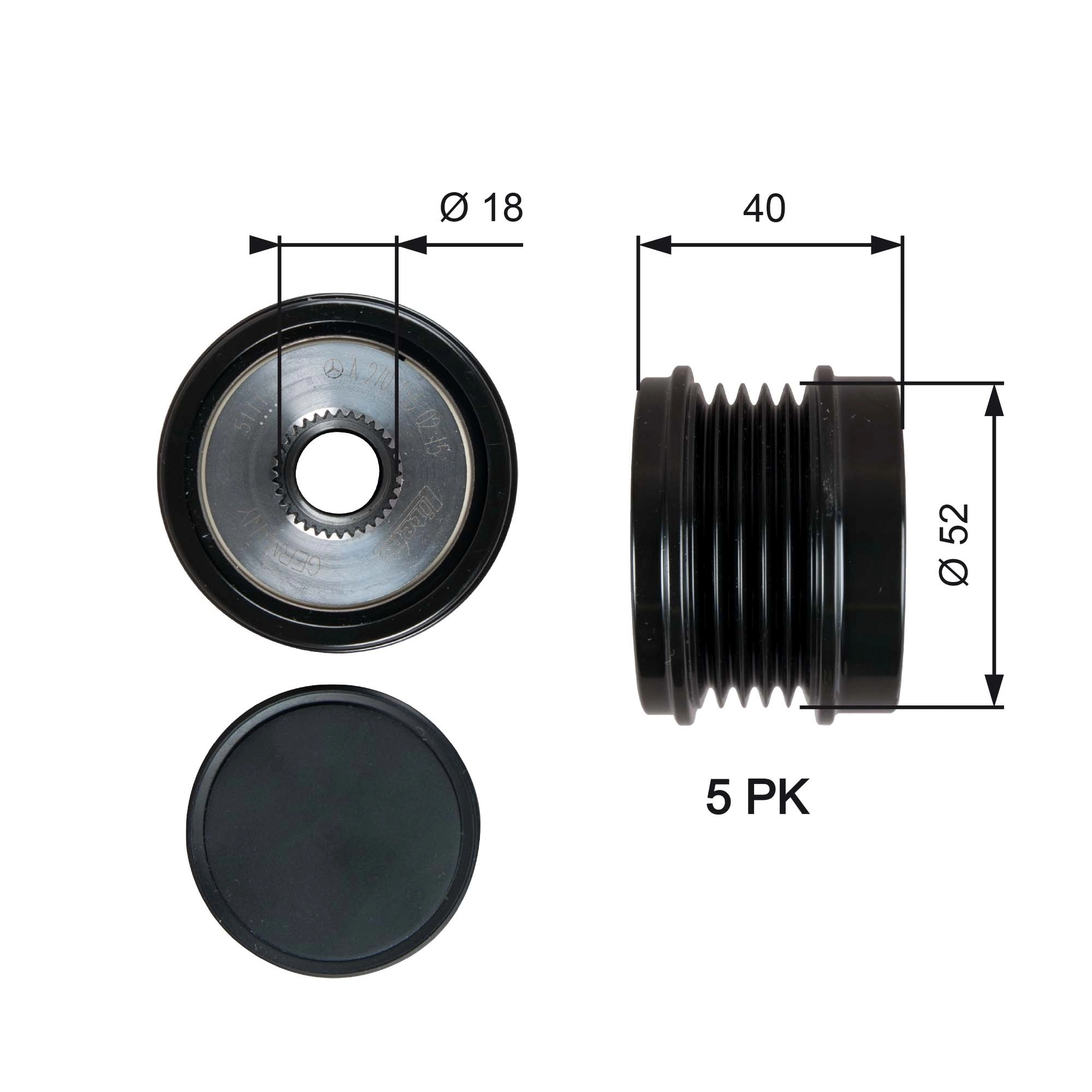 Alternator Freewheel Clutch