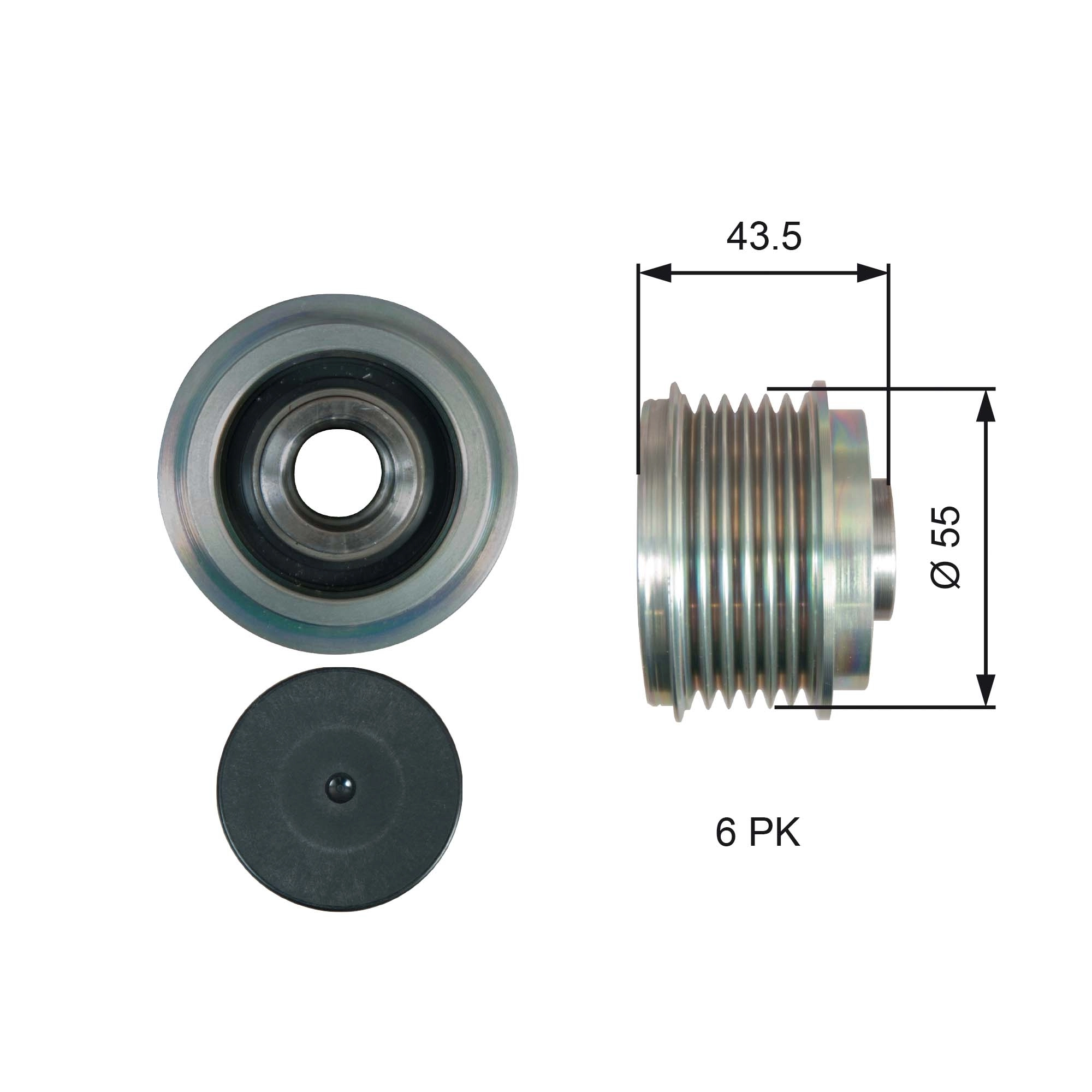 Alternator Freewheel Clutch