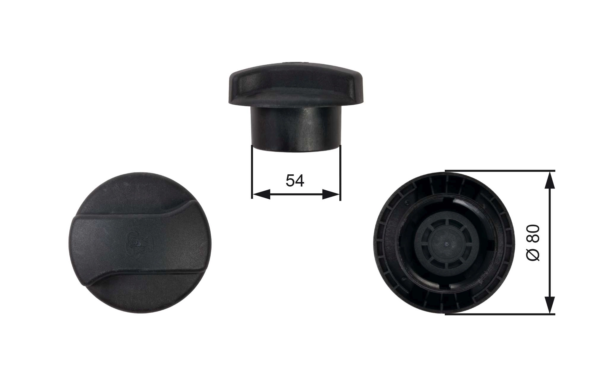 Cap, coolant tank