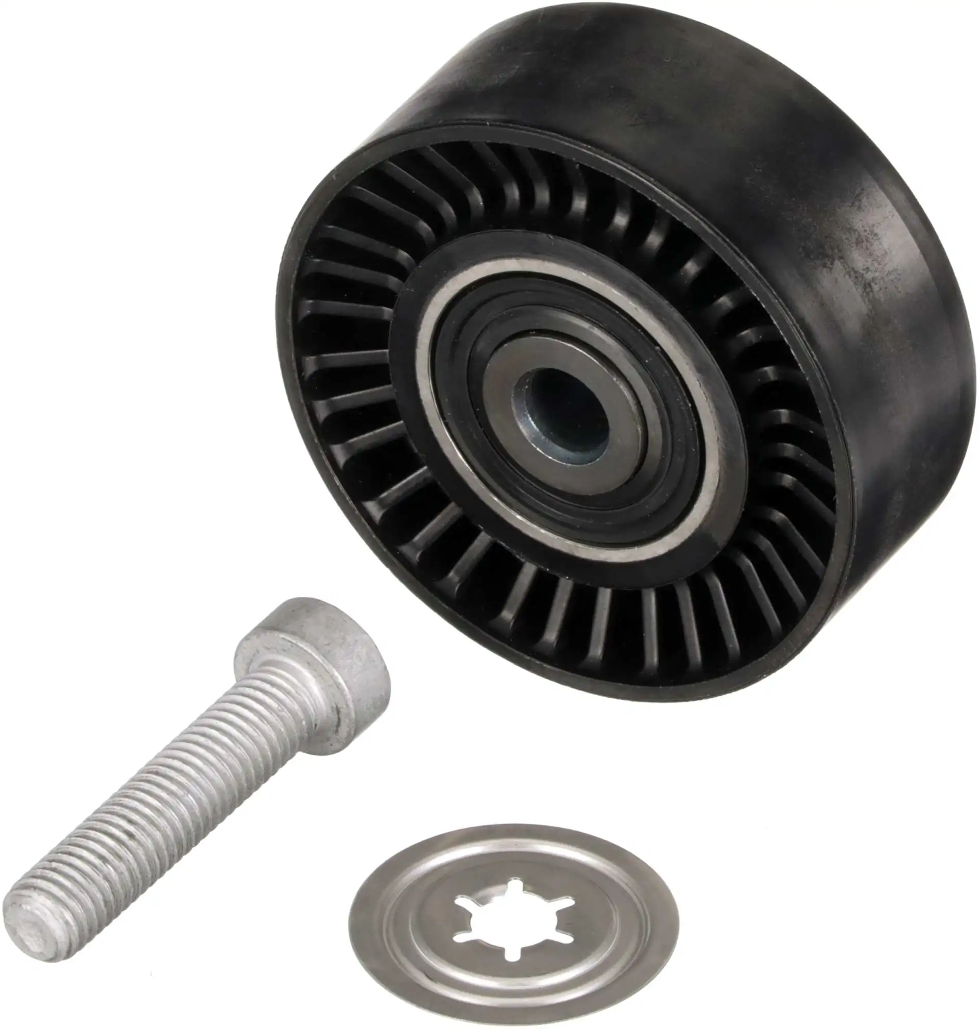 Deflection/Guide Pulley, V-ribbed belt
