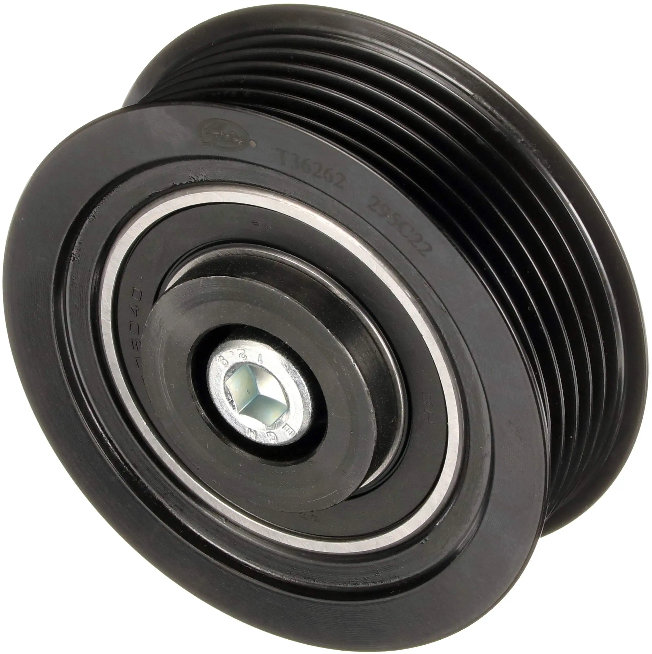 Deflection/Guide Pulley, V-ribbed belt