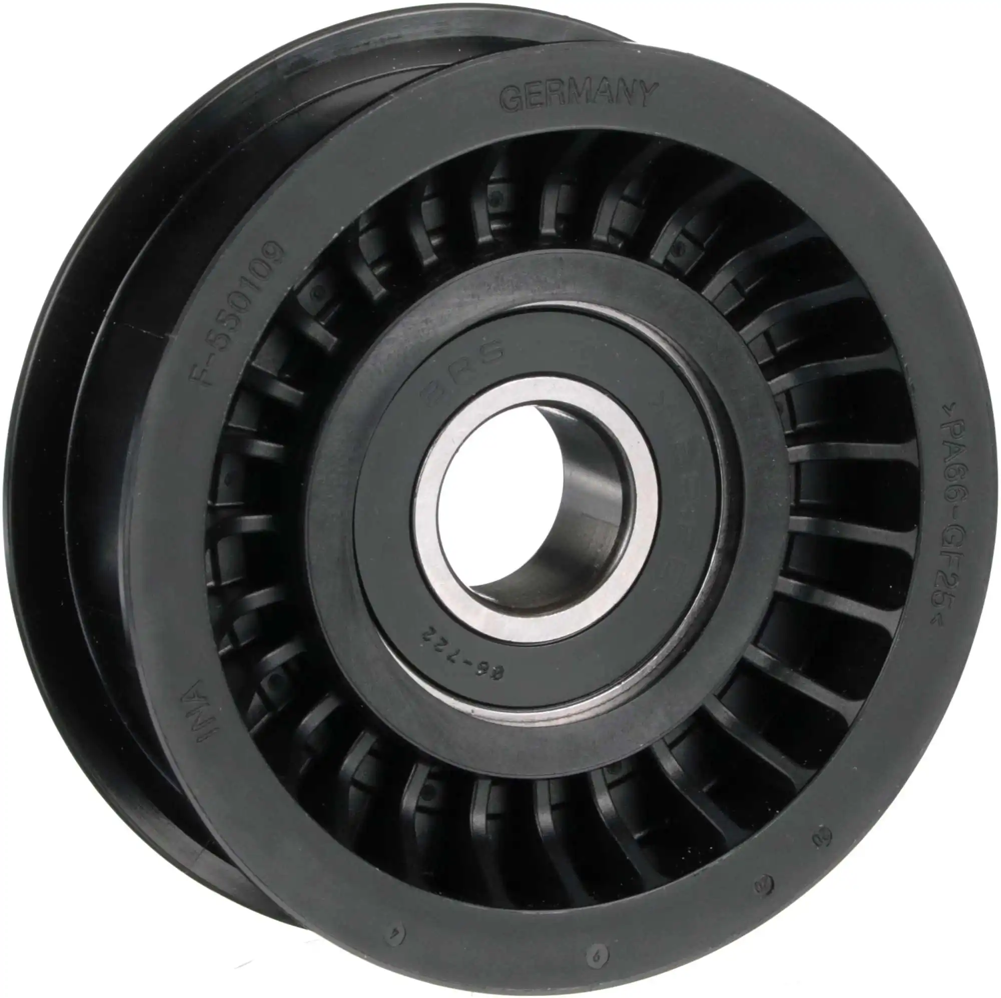 Deflection/Guide Pulley, V-ribbed belt