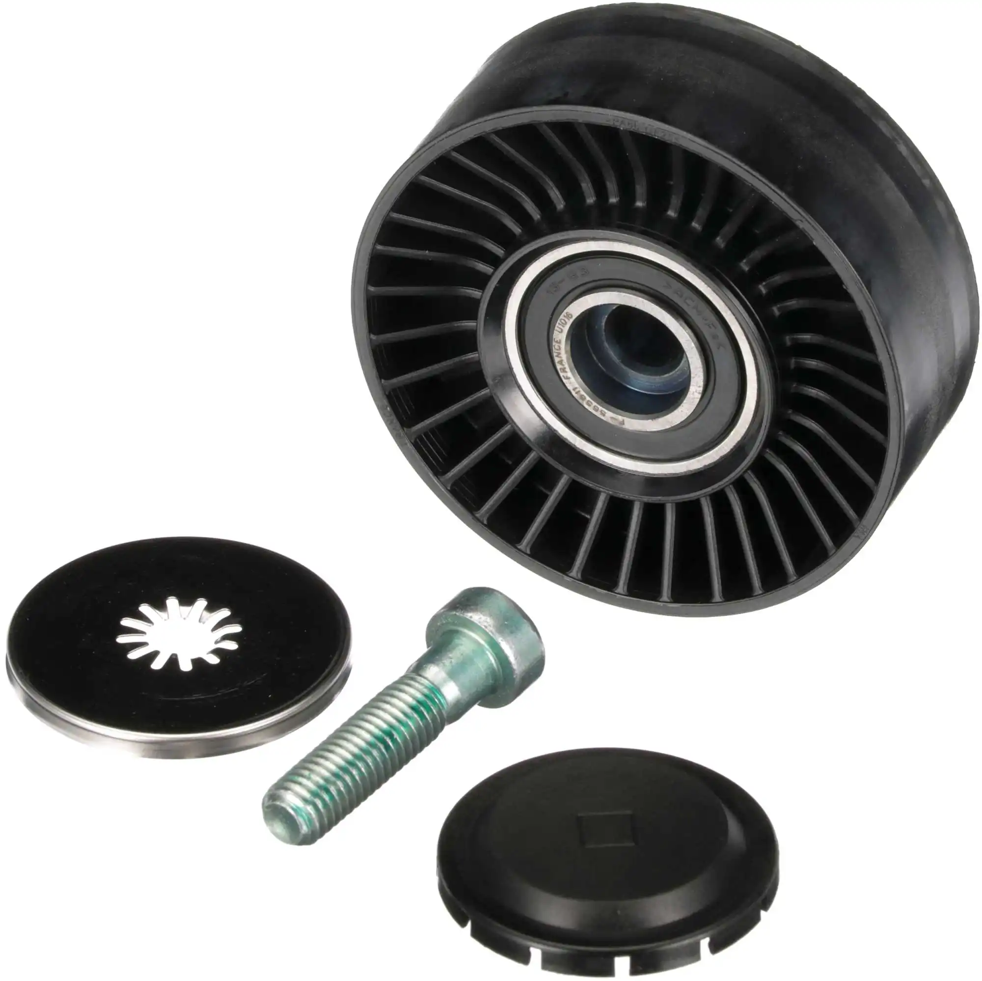 Deflection/Guide Pulley, V-ribbed belt