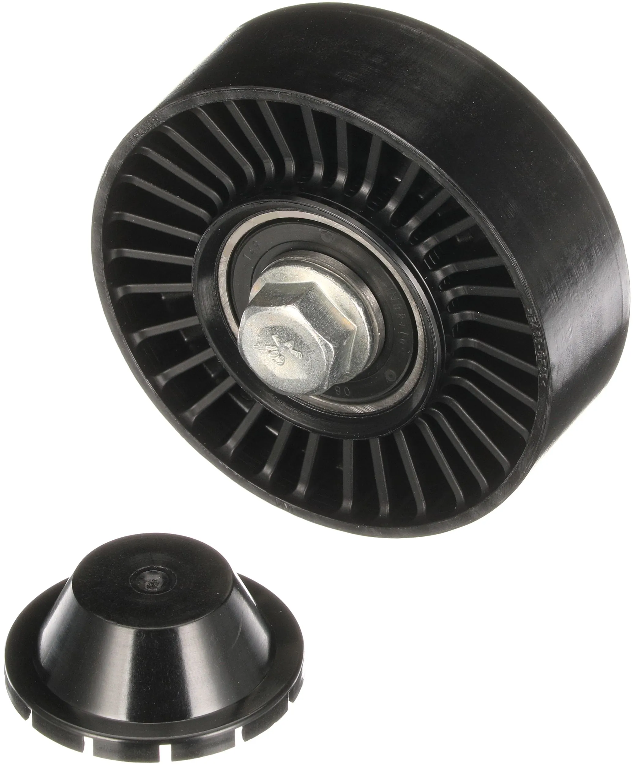 Deflection/Guide Pulley, V-ribbed belt