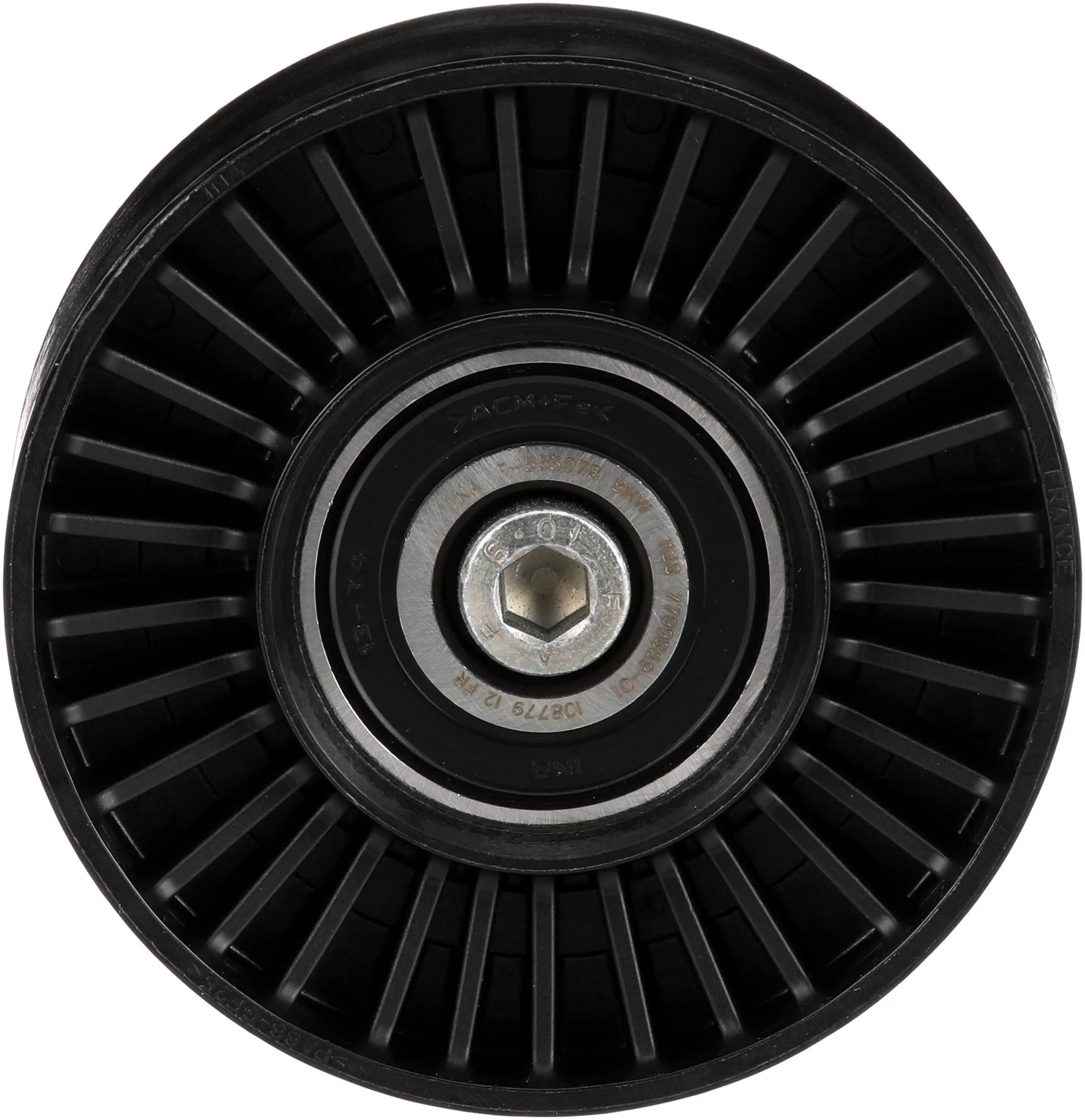 Deflection/Guide Pulley, V-ribbed belt