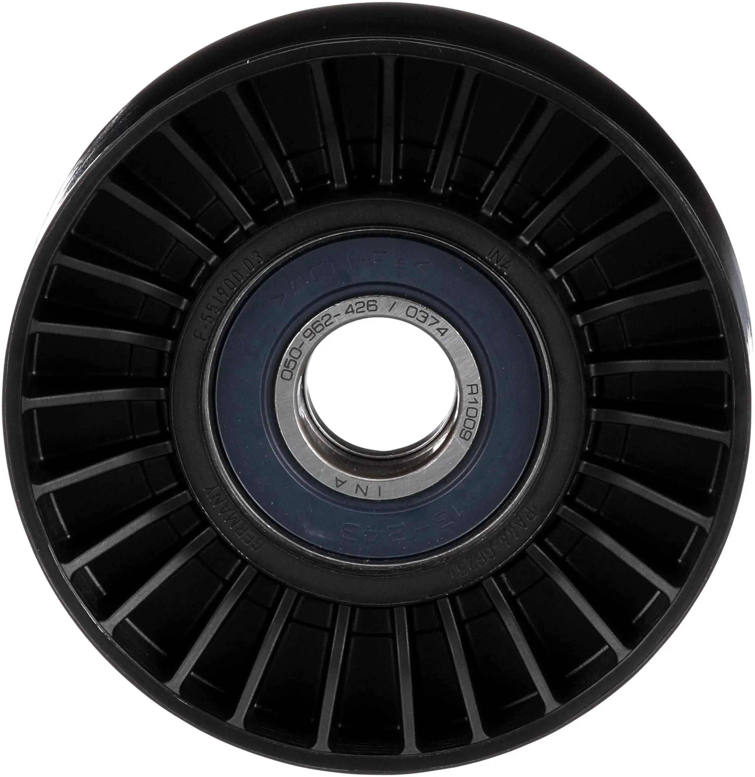 Deflection/Guide Pulley, V-ribbed belt