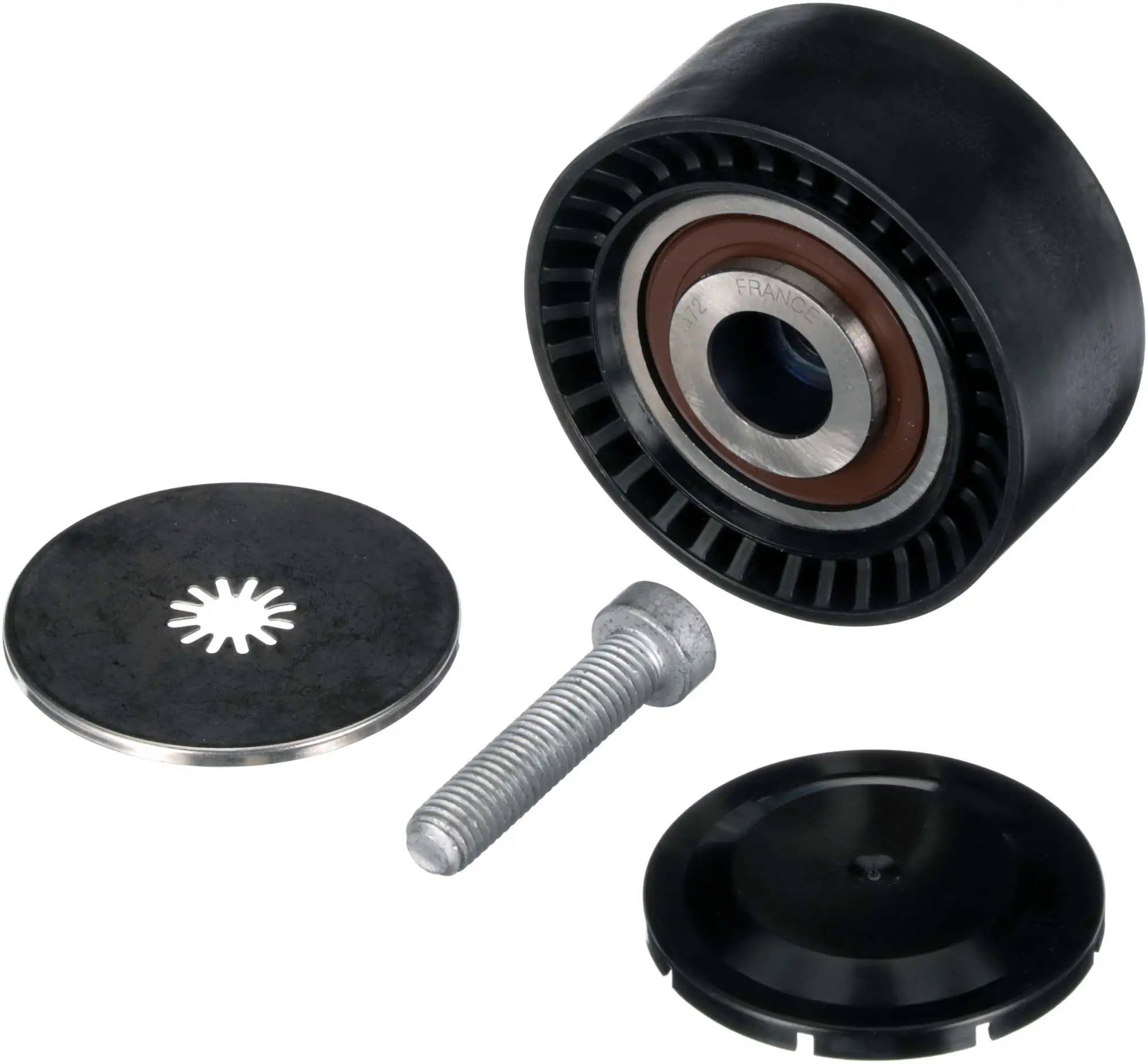 Deflection/Guide Pulley, V-ribbed belt