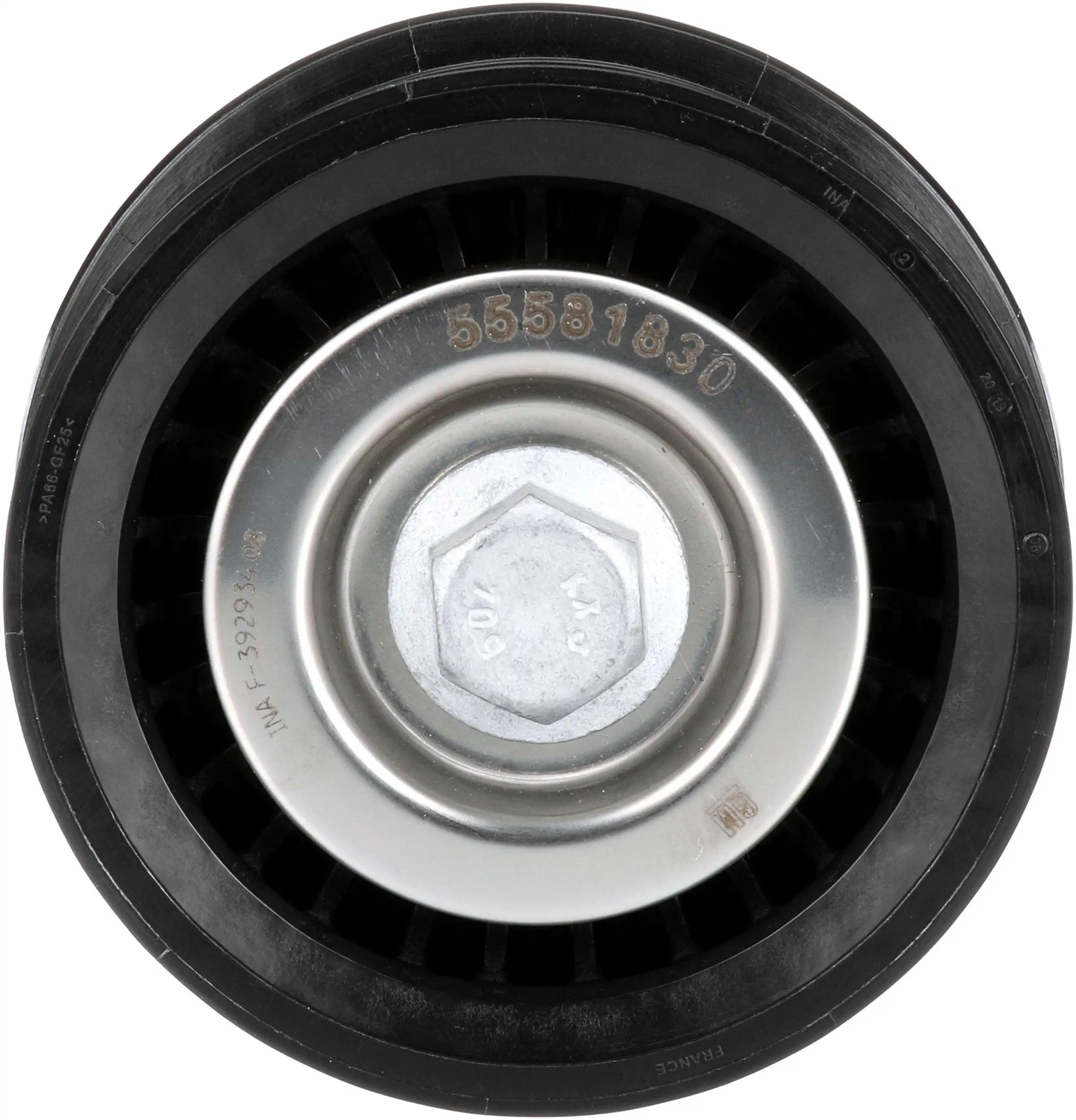 Deflection/Guide Pulley, V-ribbed belt