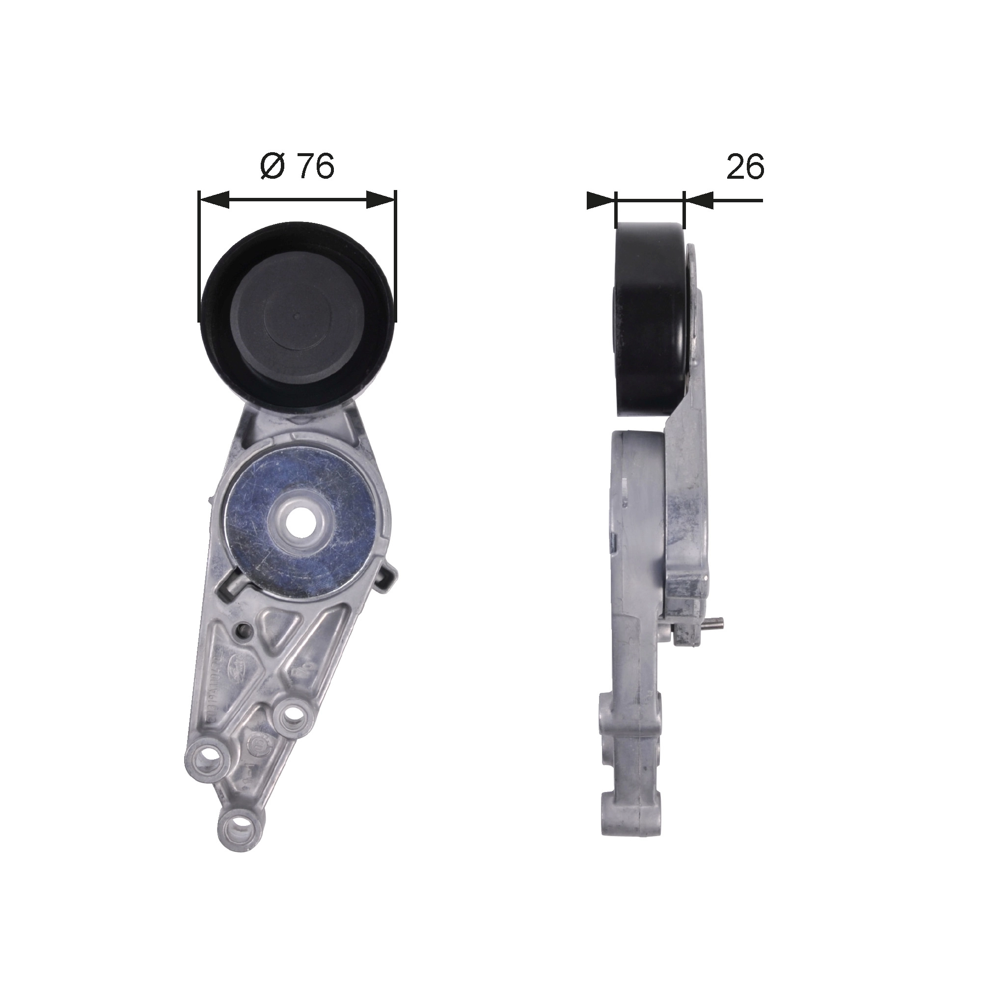 Belt Tensioner, V-ribbed belt