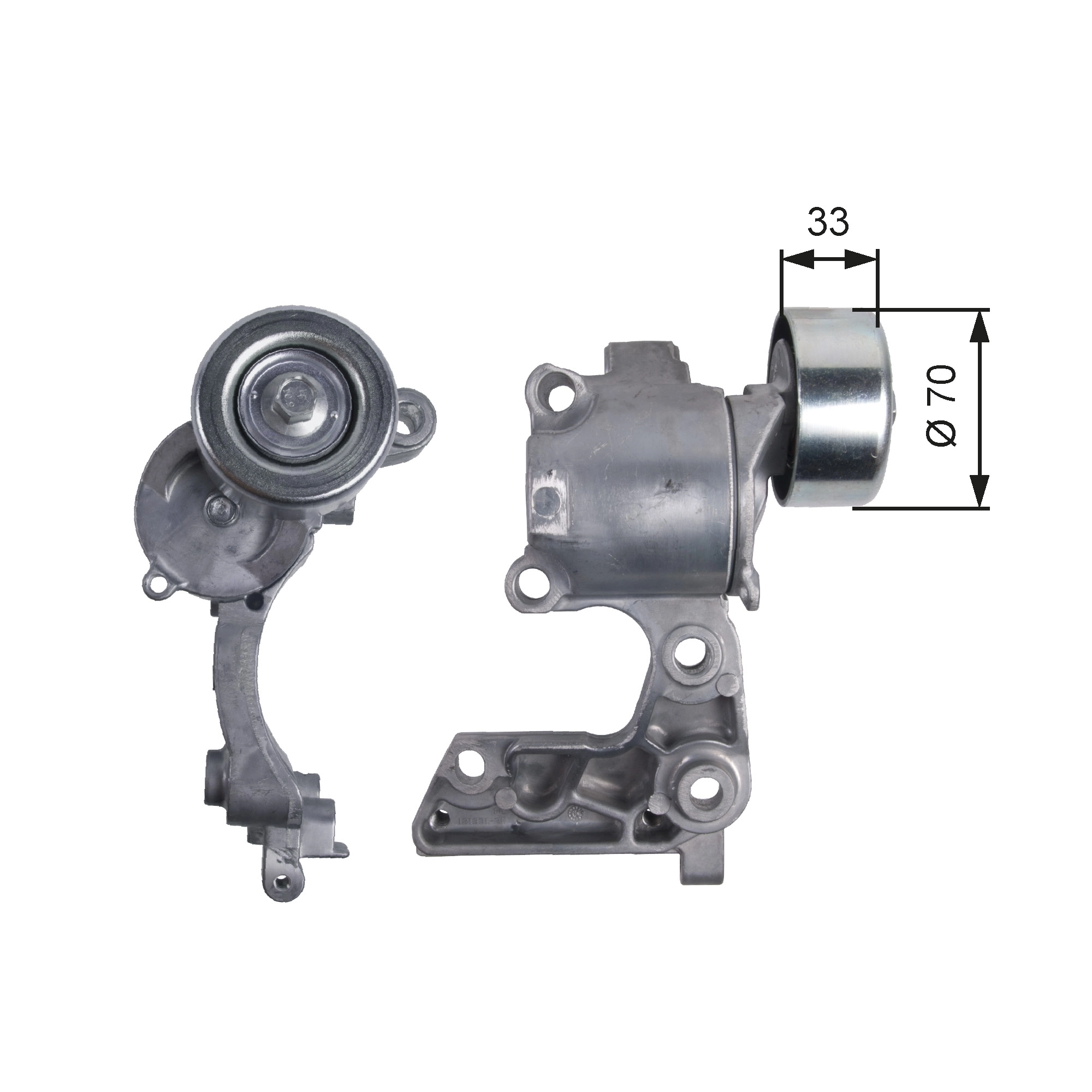 Belt Tensioner, V-ribbed belt