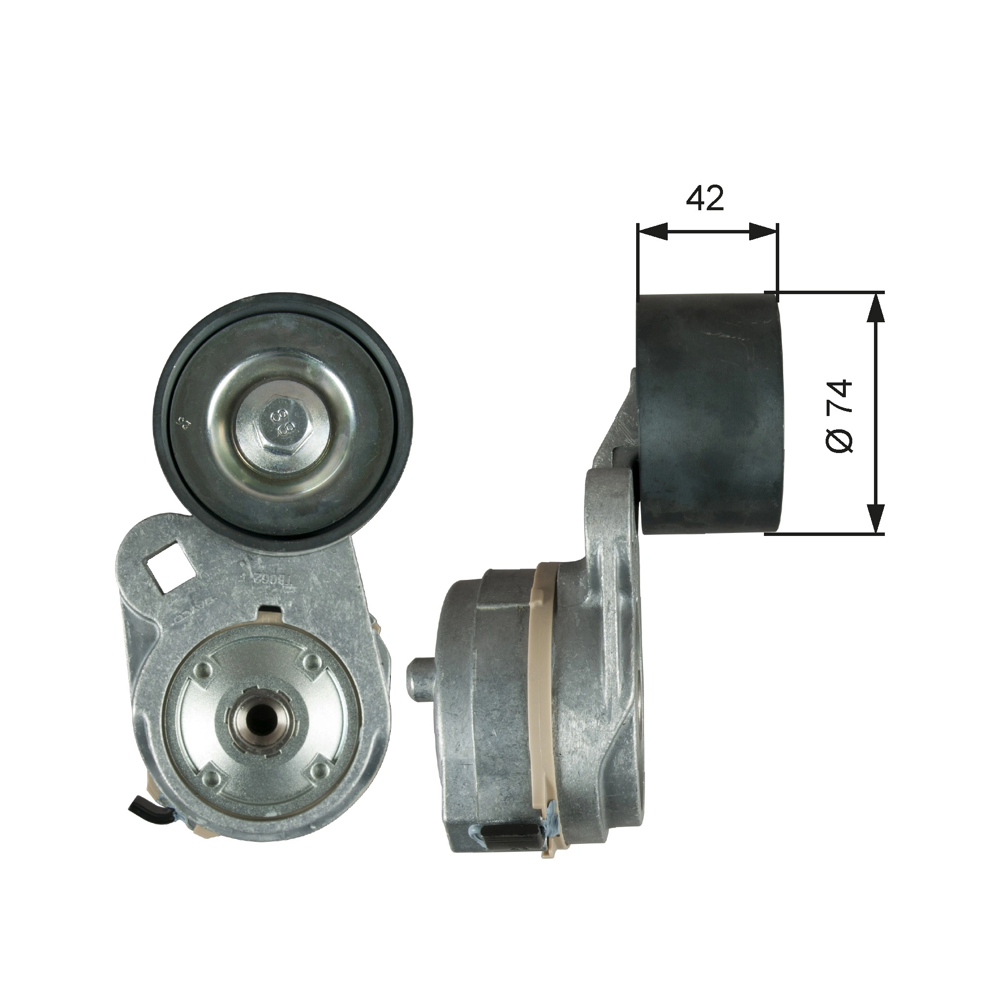 Belt Tensioner, V-ribbed belt