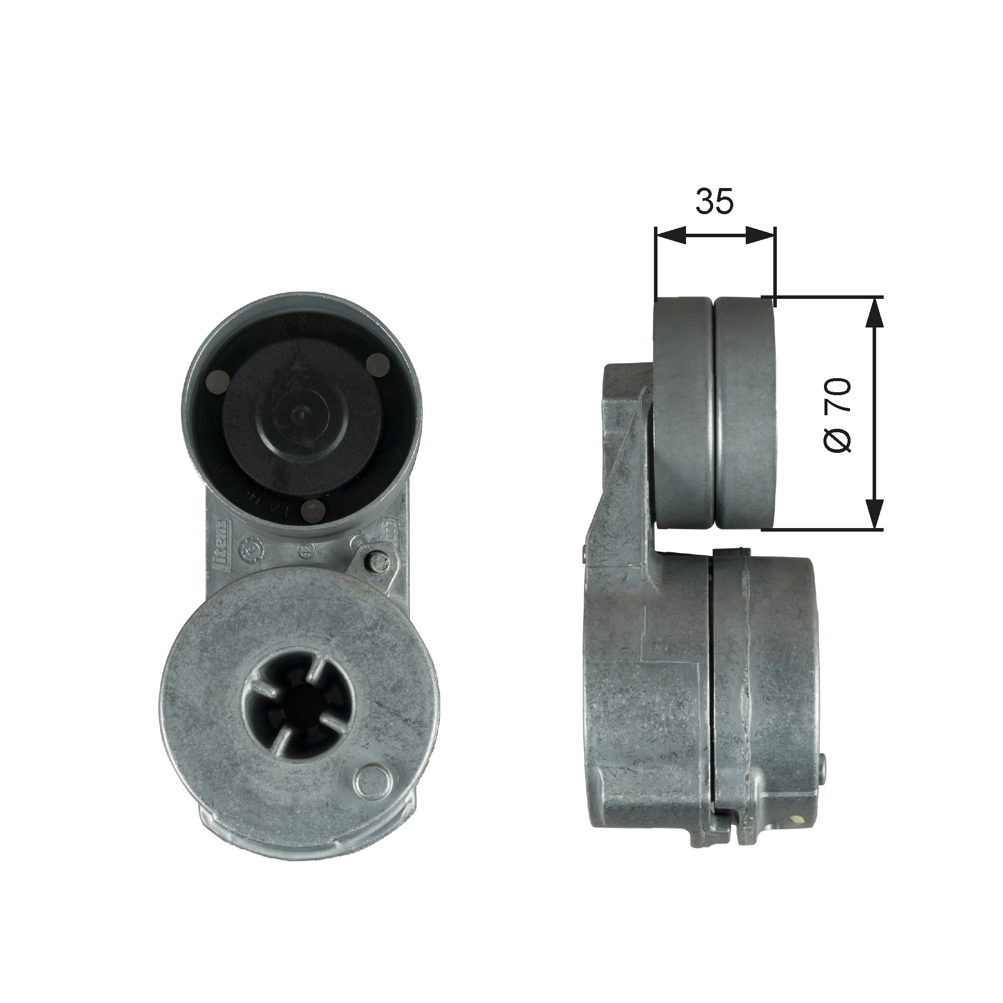 Belt Tensioner, V-ribbed belt