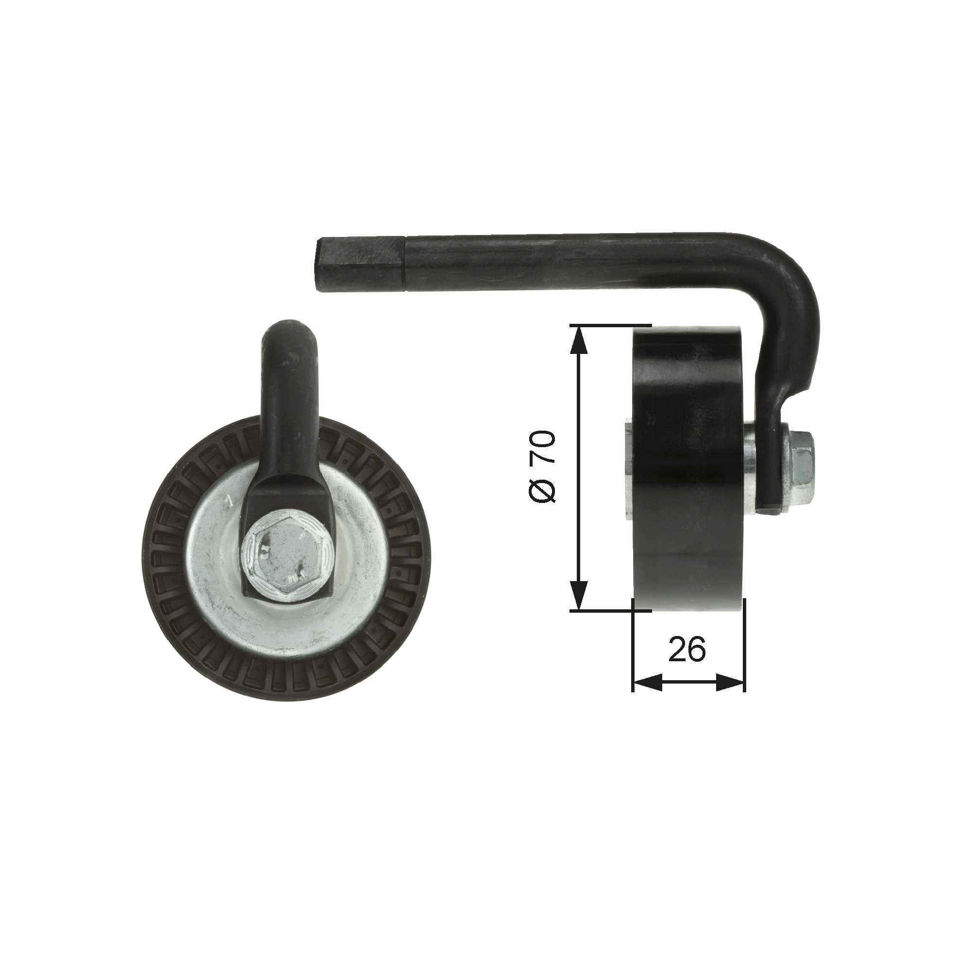 Belt Tensioner, V-ribbed belt