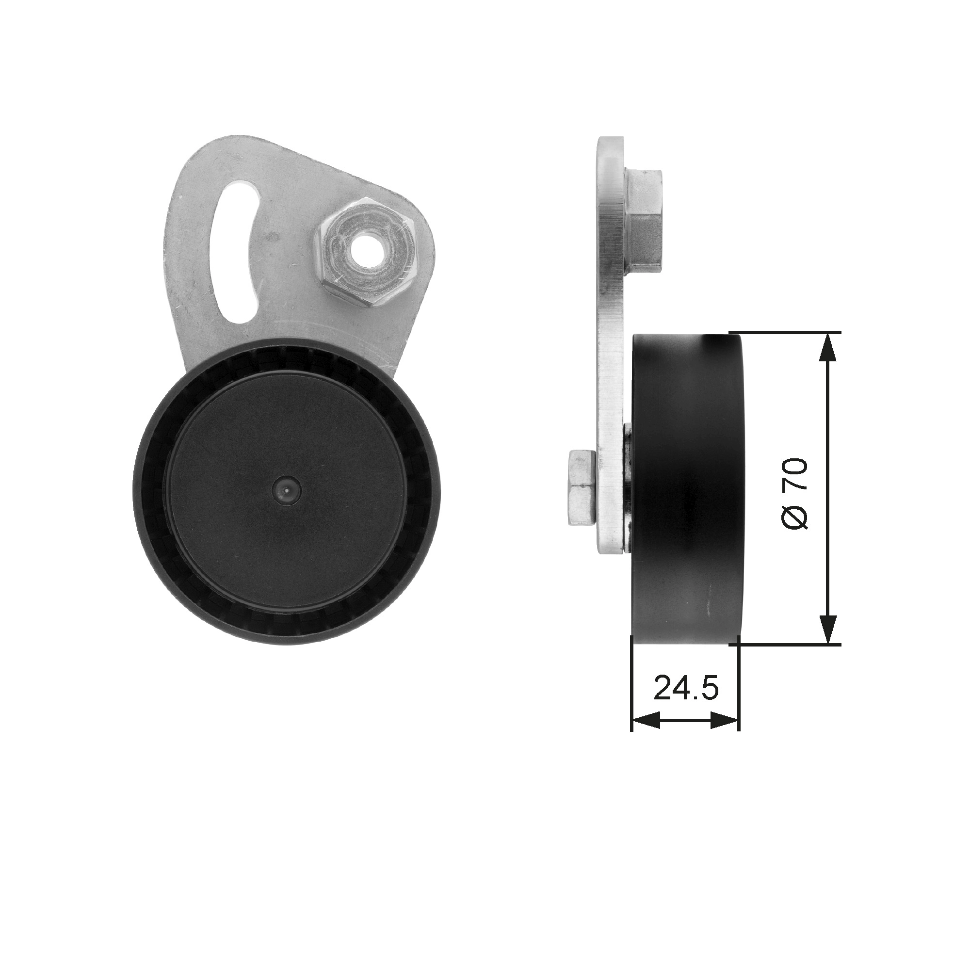 Belt Tensioner, V-ribbed belt