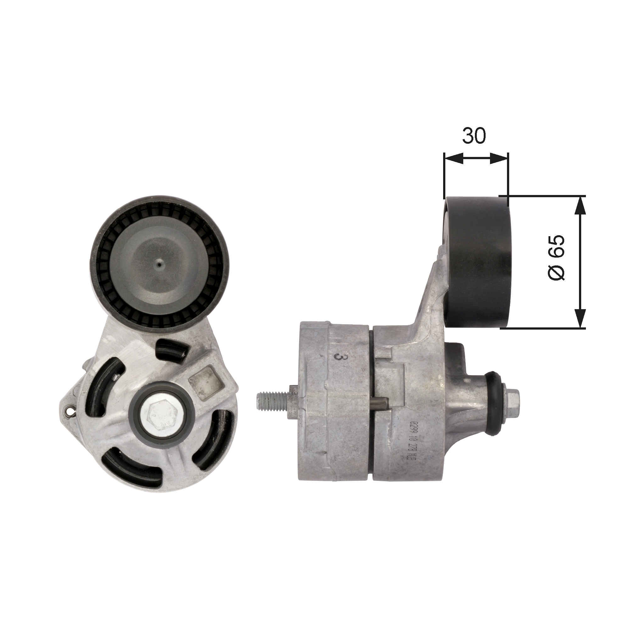 Belt Tensioner, V-ribbed belt