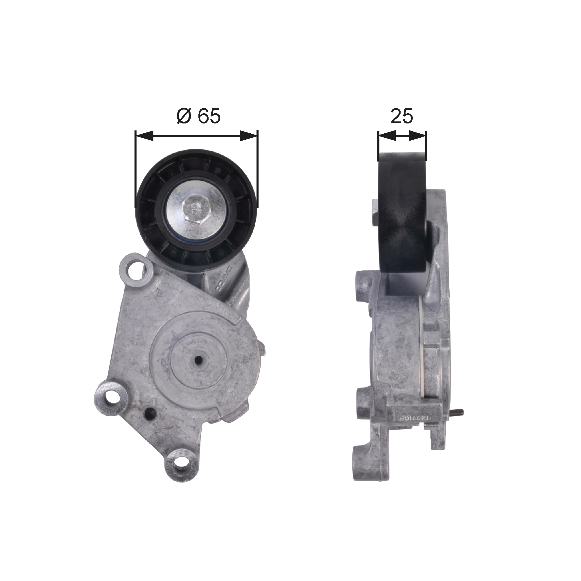 Belt Tensioner, V-ribbed belt