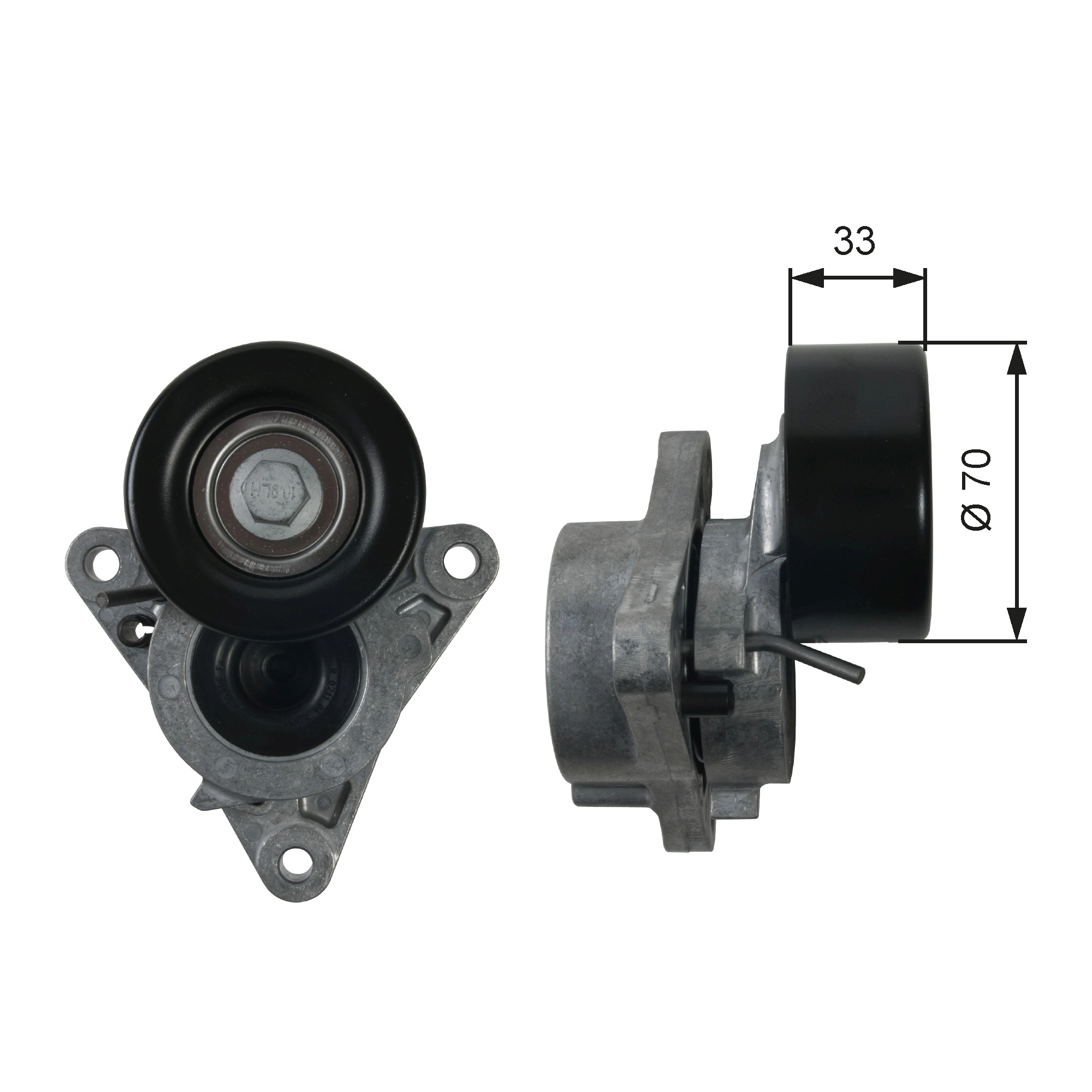 Belt Tensioner, V-ribbed belt