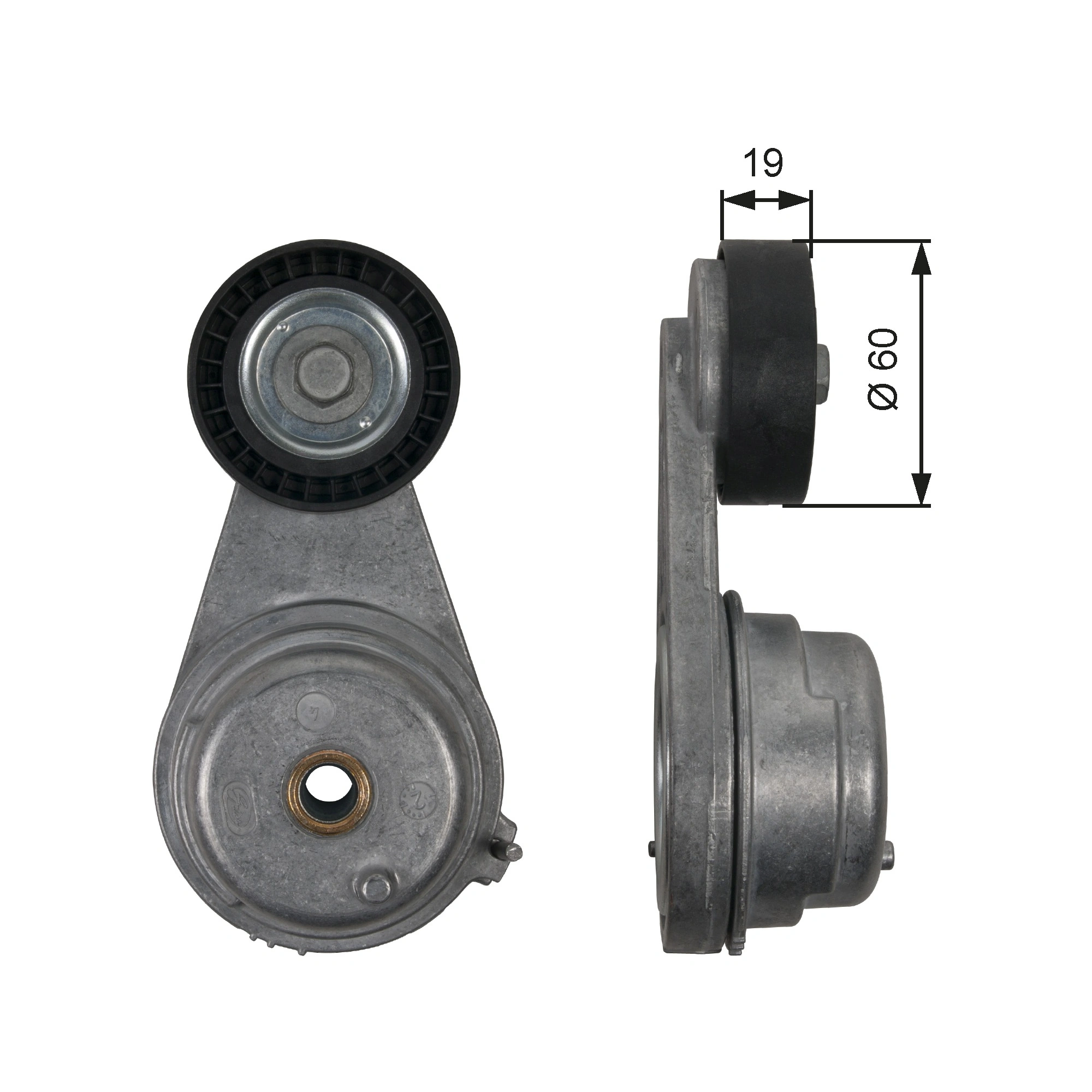 Belt Tensioner, V-ribbed belt