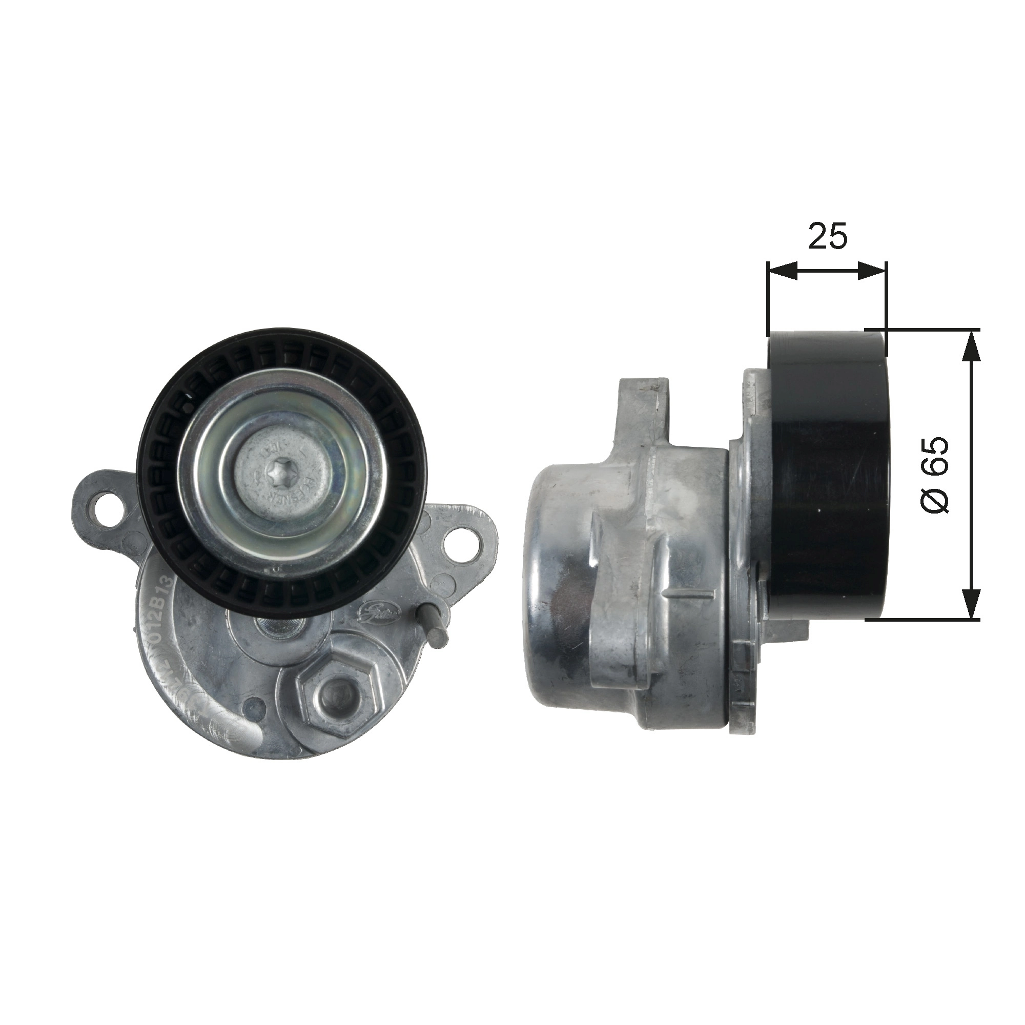 Belt Tensioner, V-ribbed belt