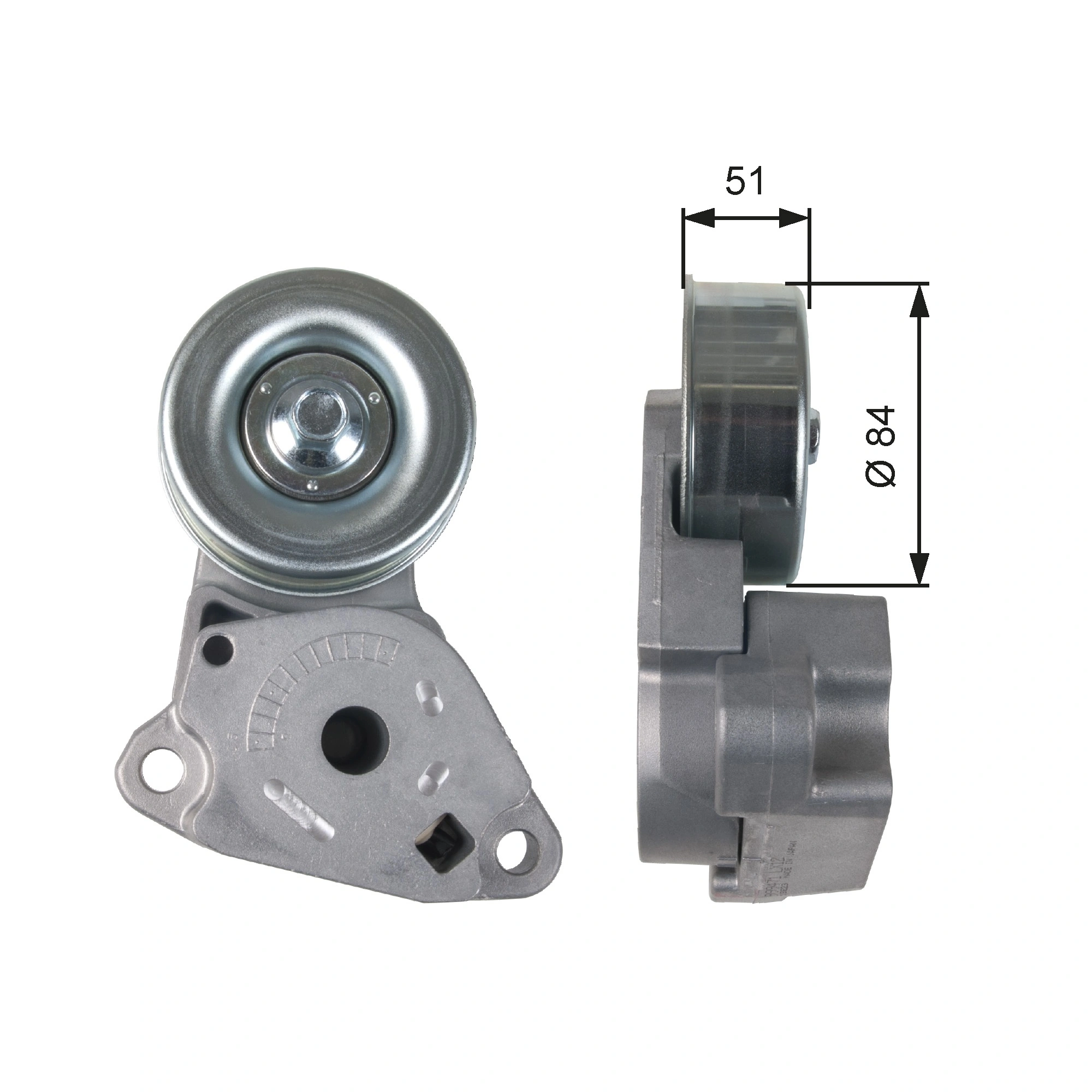 Belt Tensioner, V-ribbed belt