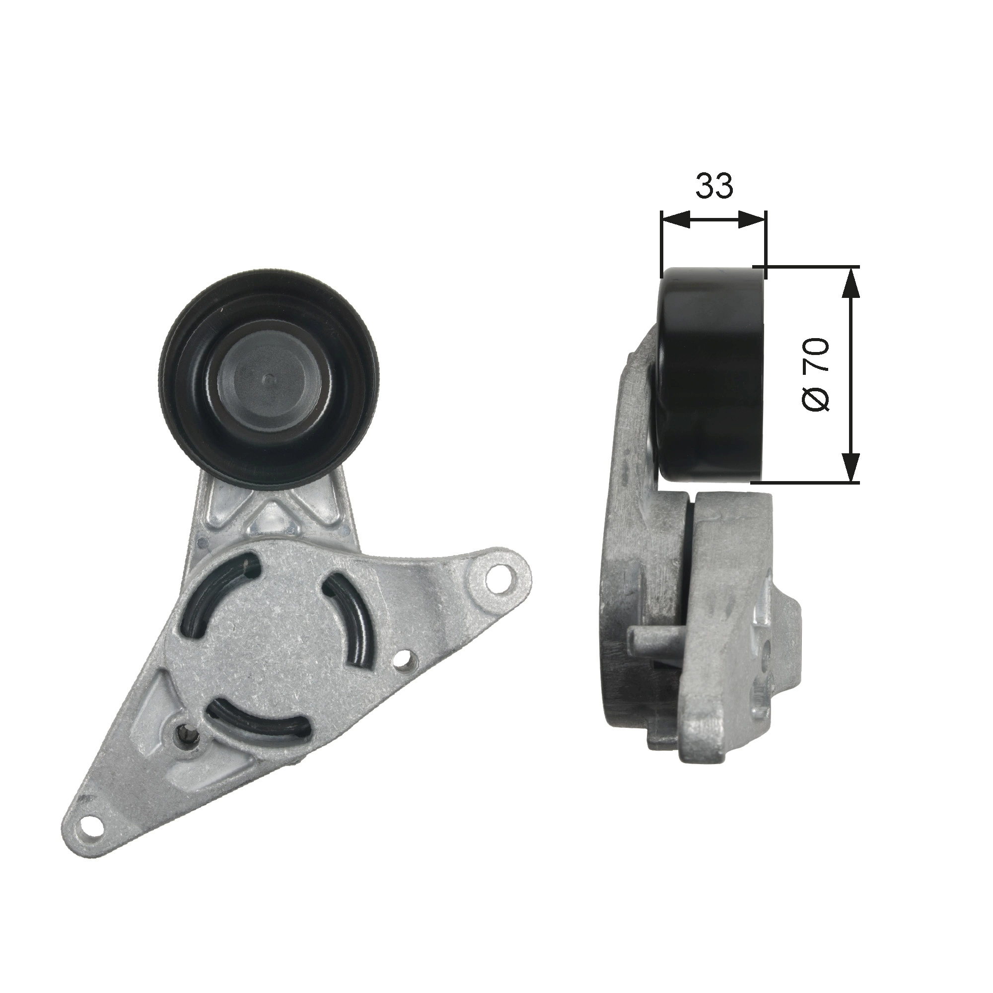 Belt Tensioner, V-ribbed belt