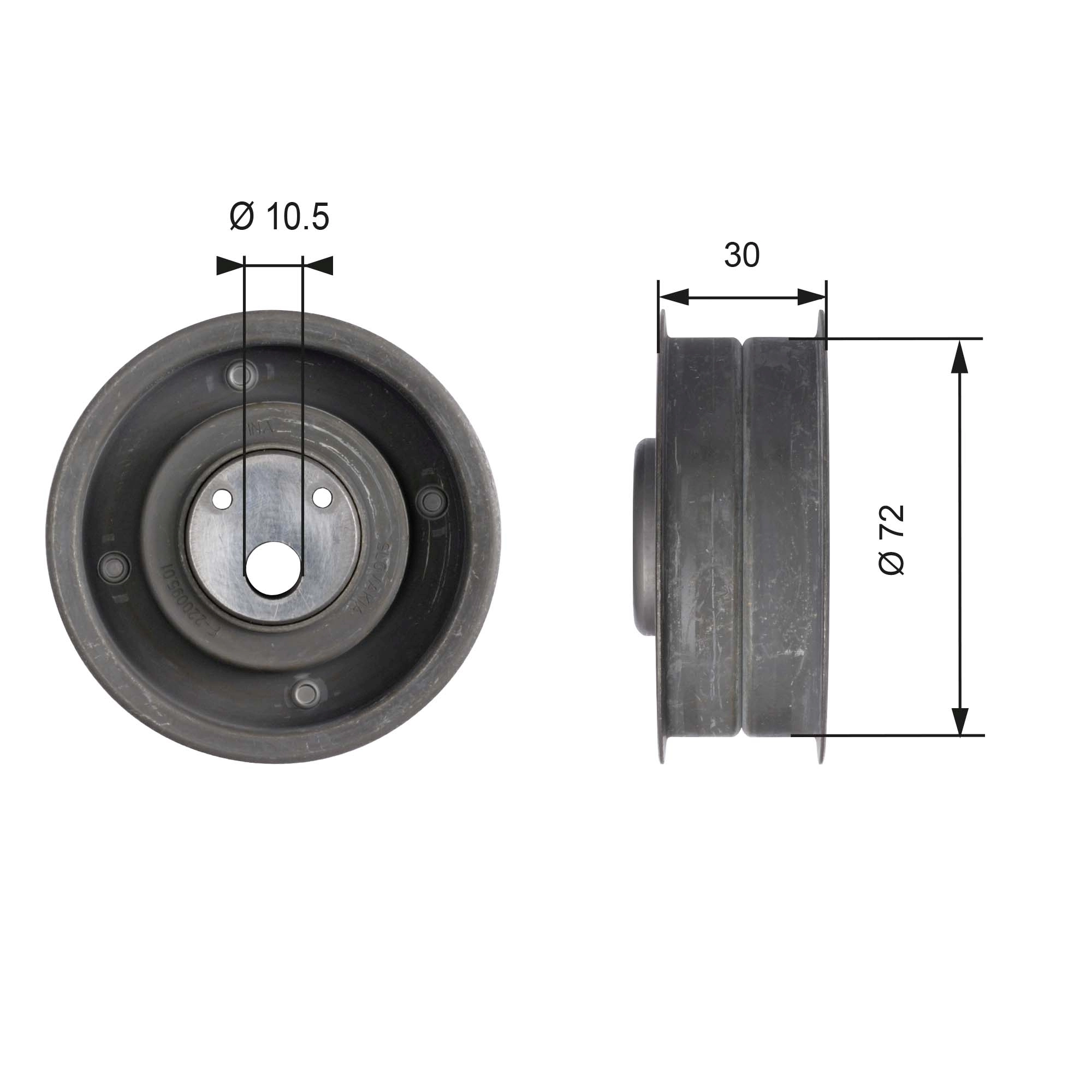 Tensioner Pulley, timing belt