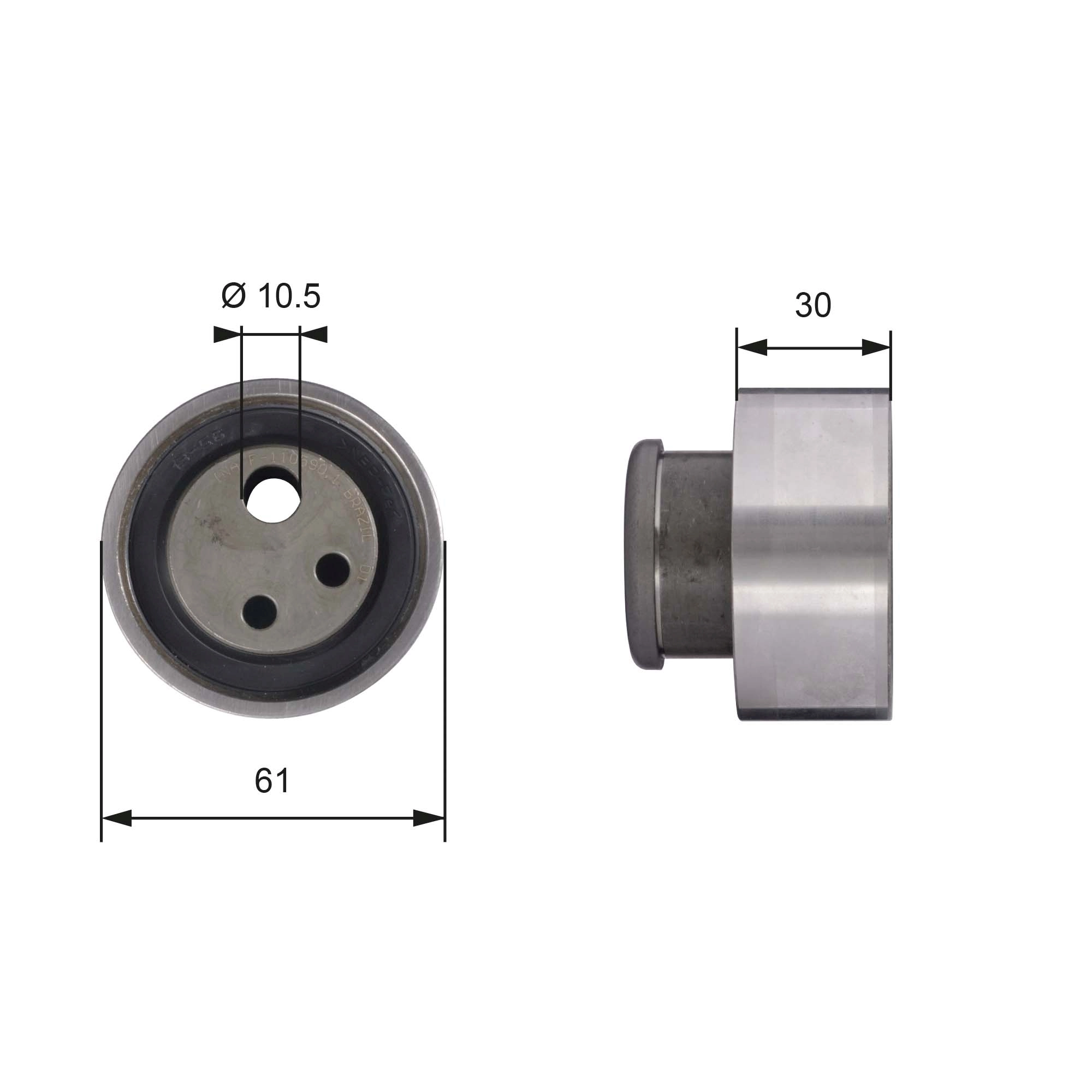 Tensioner Pulley, timing belt
