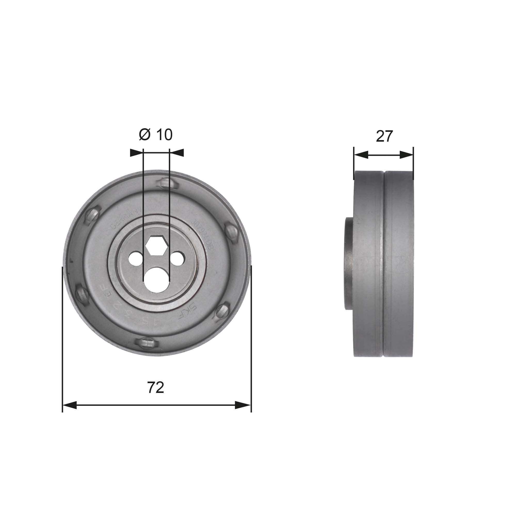 Tensioner Pulley, timing belt