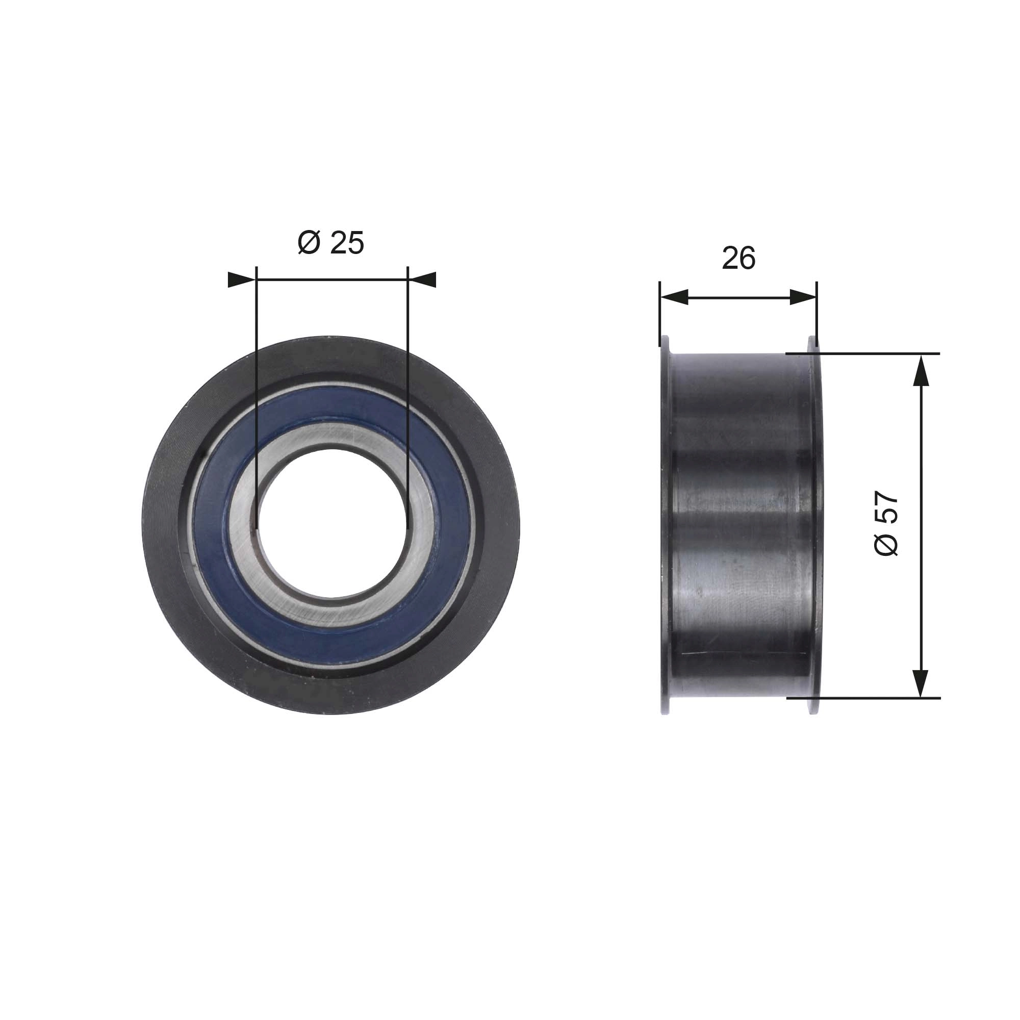 Tensioner Pulley, timing belt